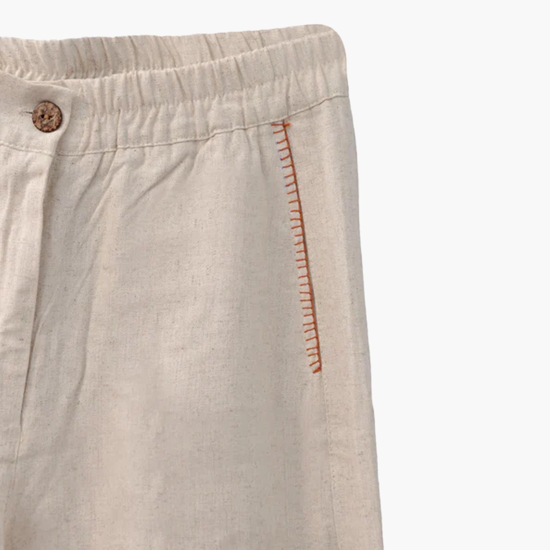 Giza Pants in Beige by FUFA