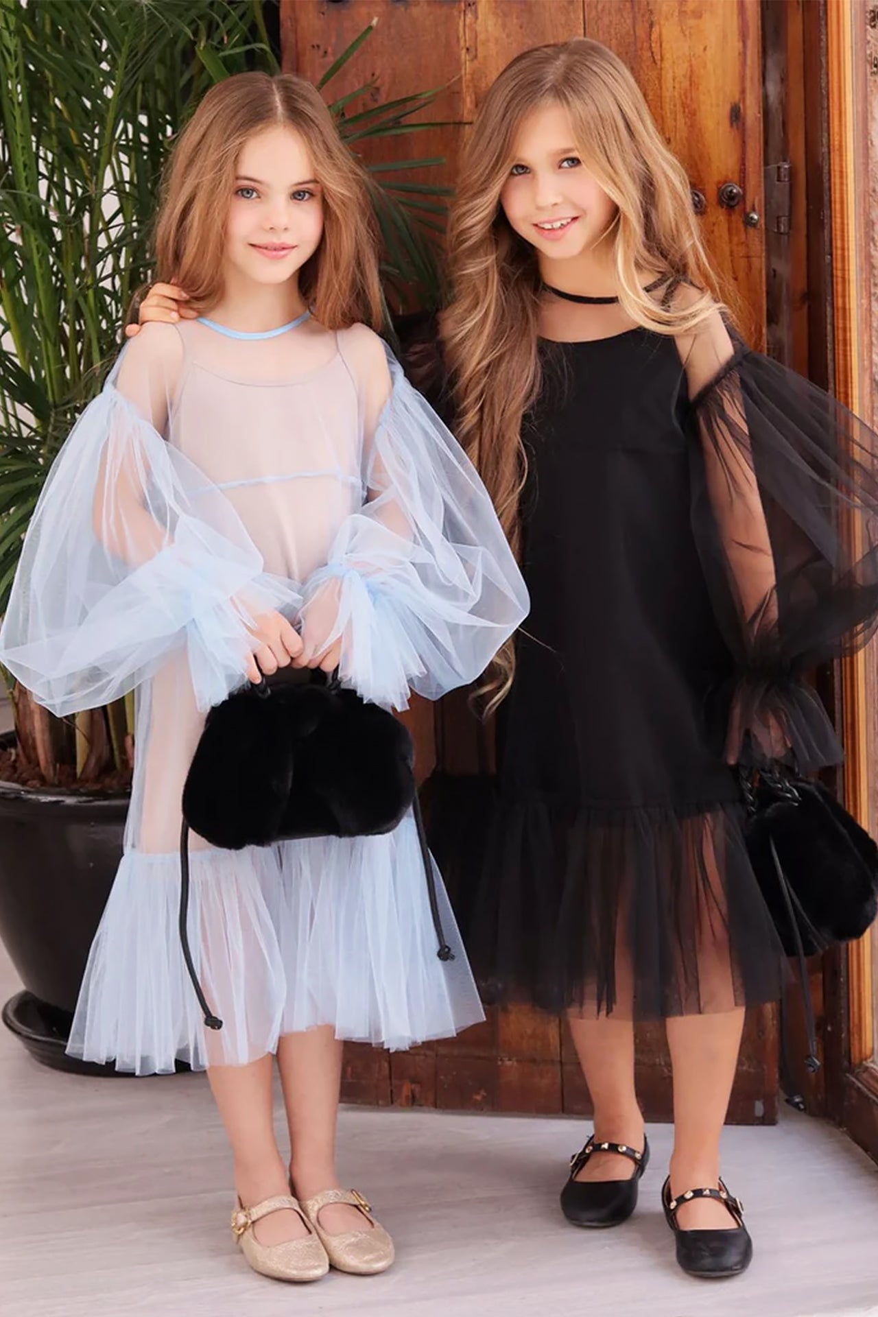 Seraphine Black Maxi Dress by Katee's Kids