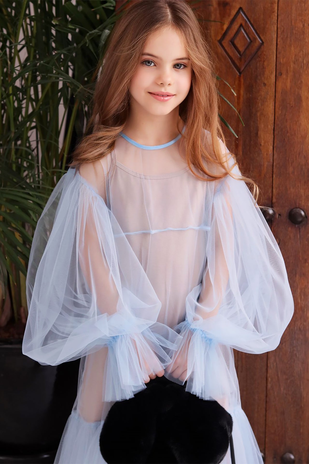 Seraphine Blue Maxi Dress by Katee's Kids