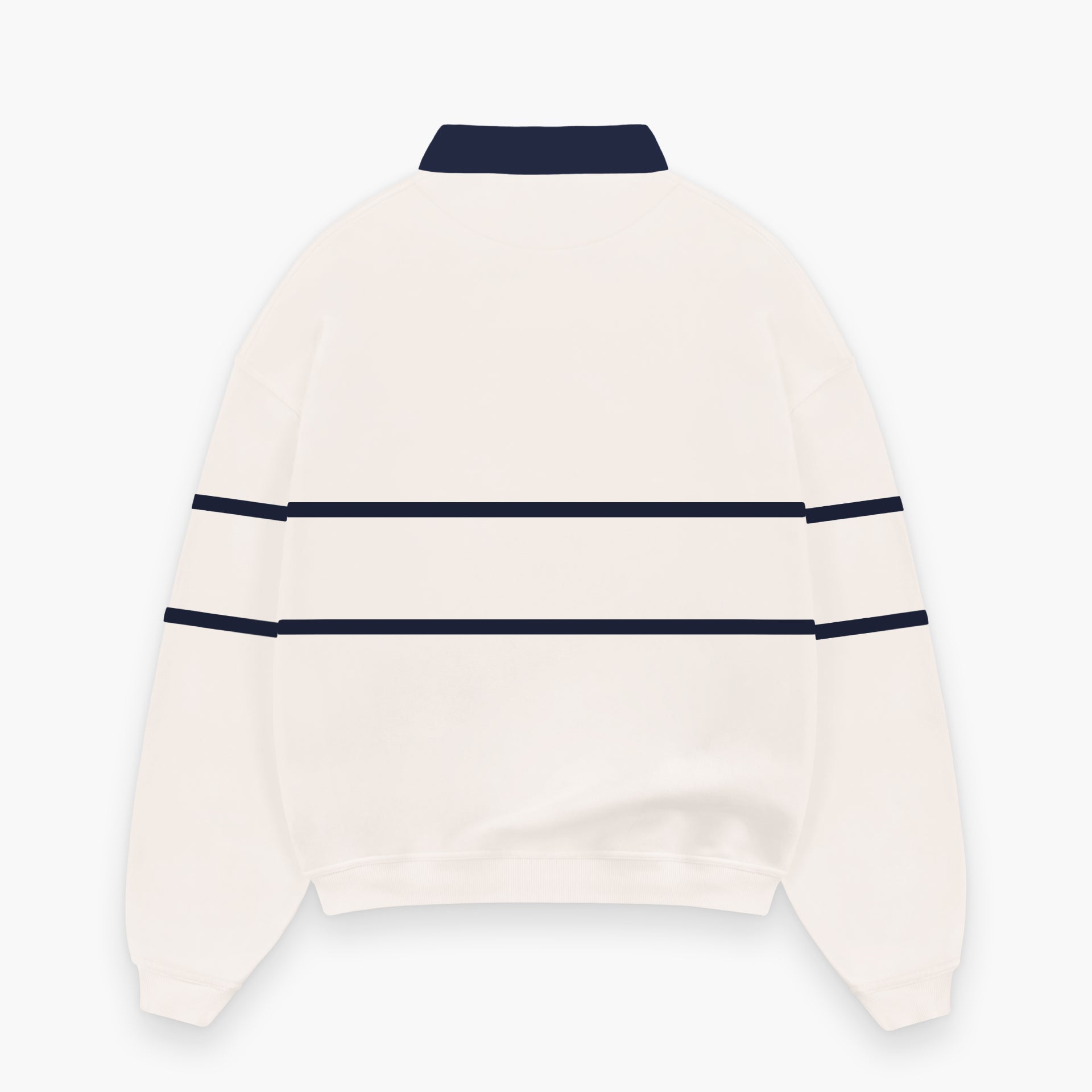 Unisex White Polo Tennis Sweatshirt By The Shashka Syndicate