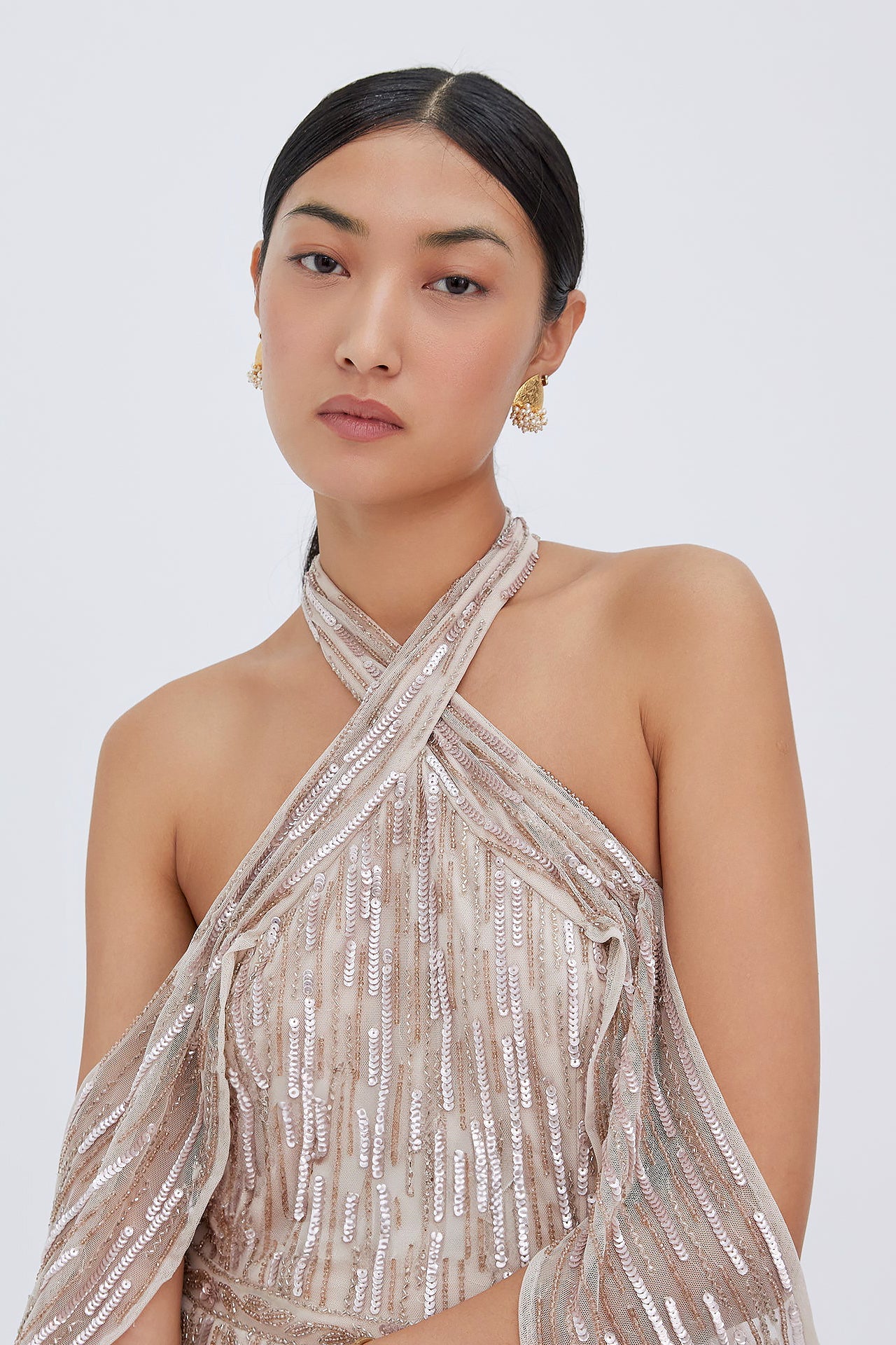 Nude Mia Gown by Raishma