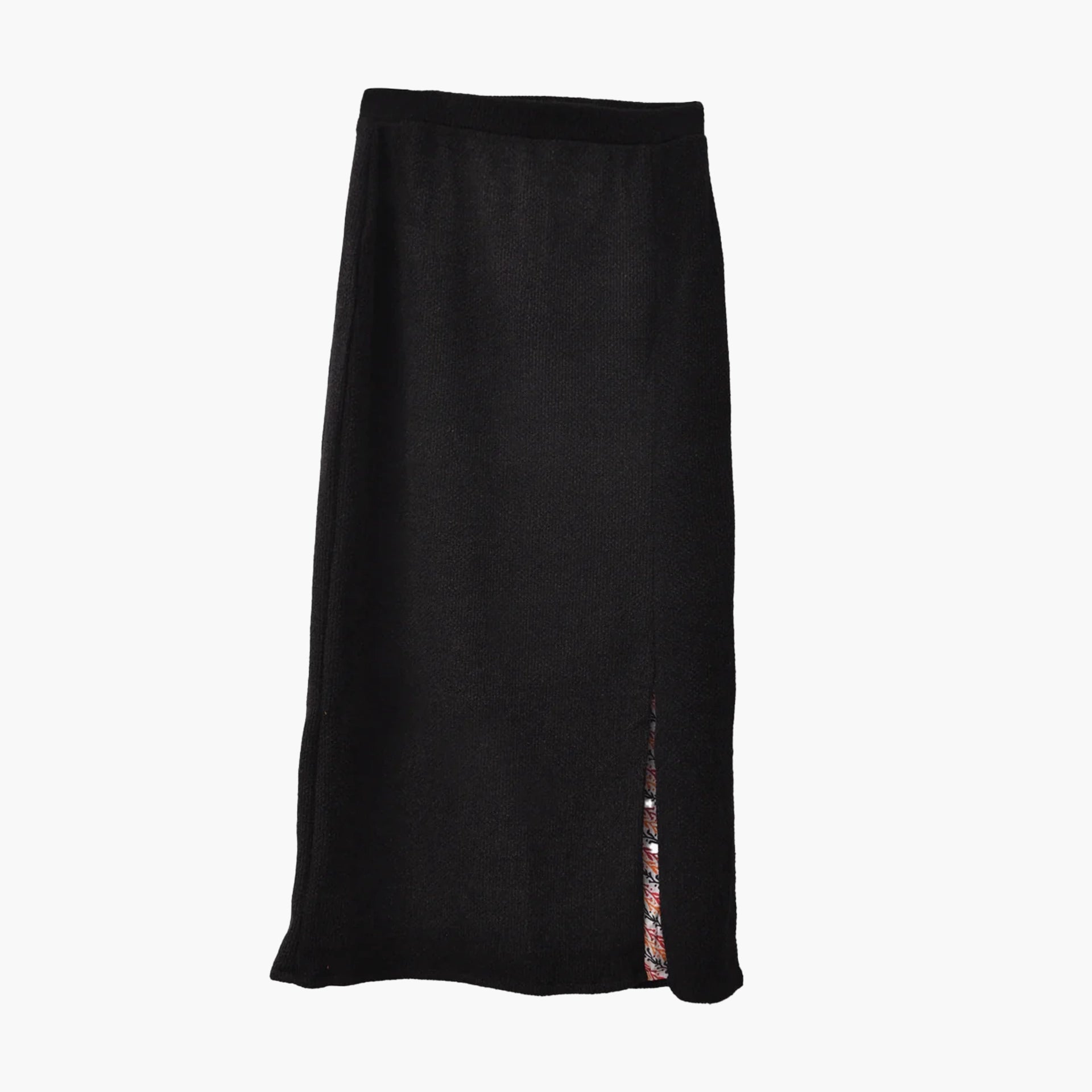 Subtle Comfort Skirt in Black by FUFA