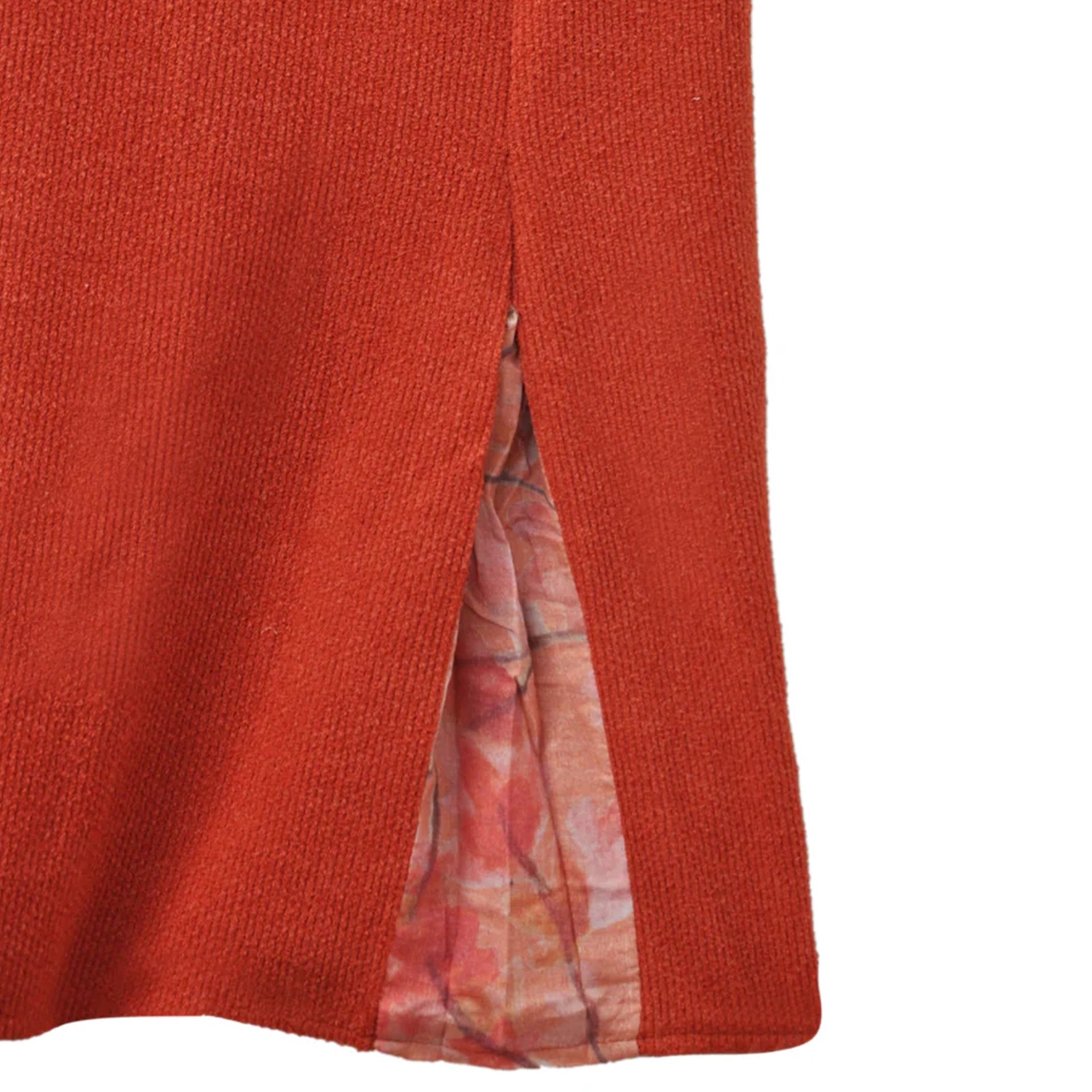 Subtle Comfort Skirt in Brick Wild Flora by FUFA