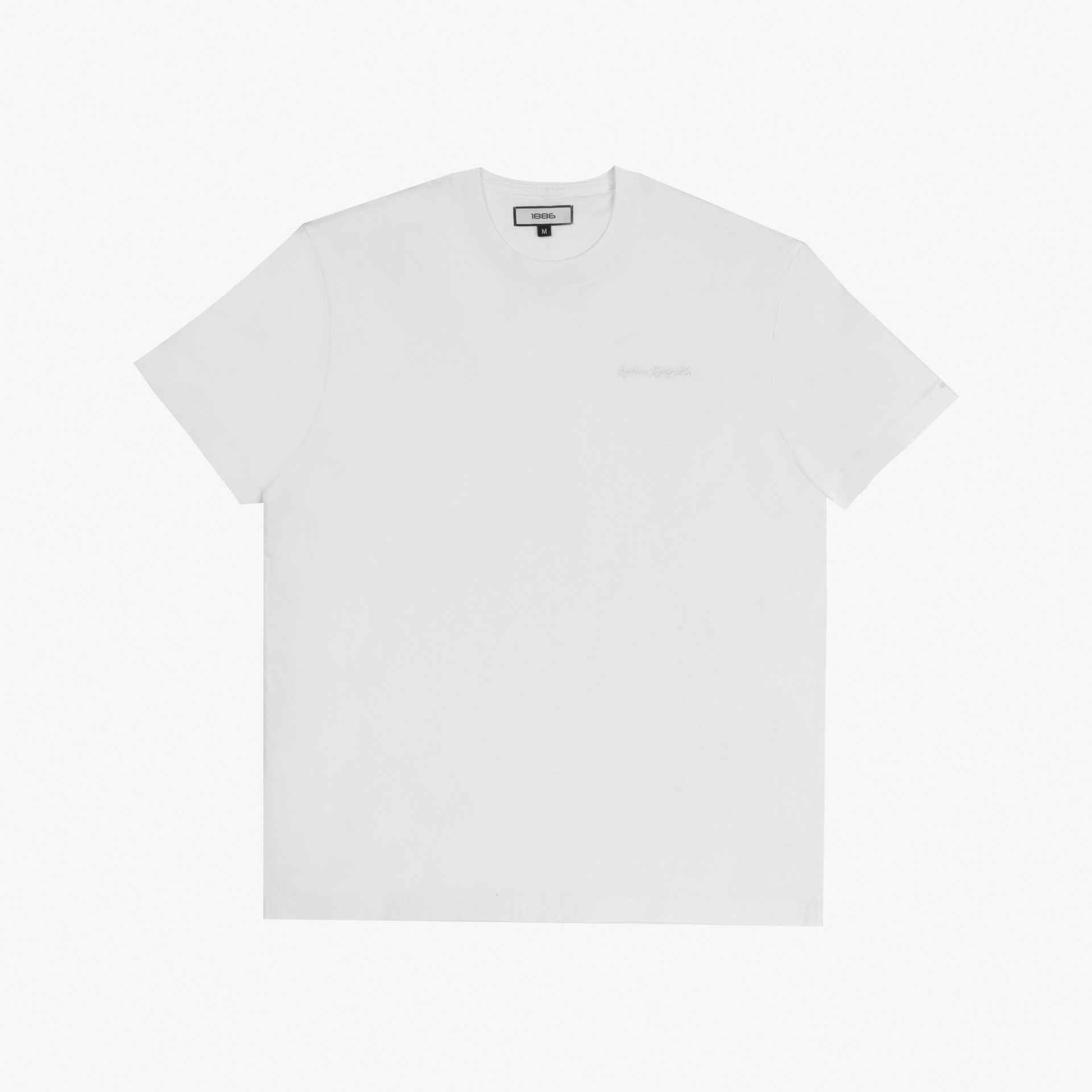 Women's White Classic T-Shirt by 1886