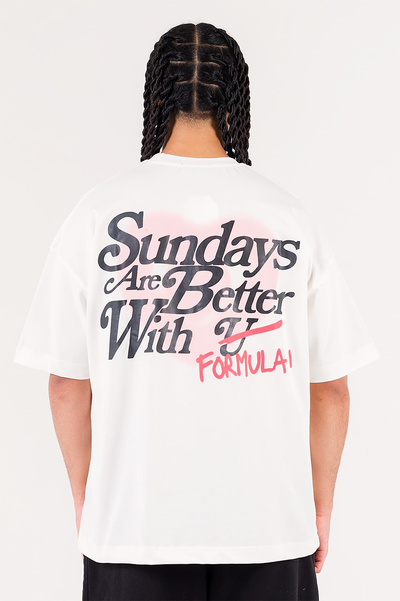 تي شيرت أبيض للجنسين من Chapter Sundays F1