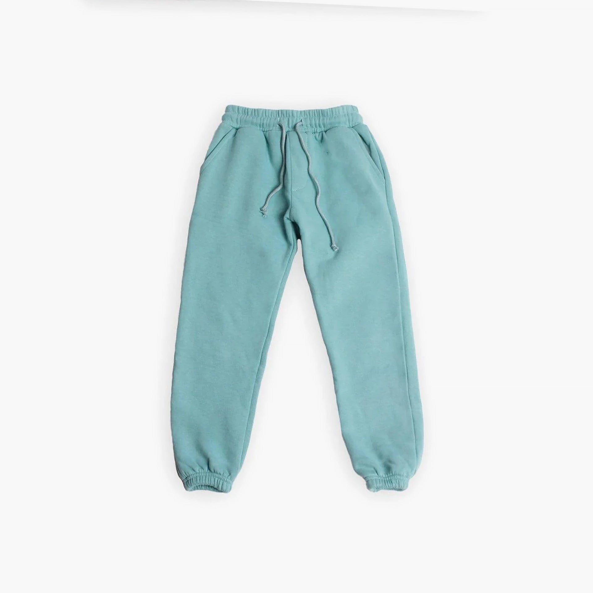 Kids Turquoise Plain Swants By In Your Shoe