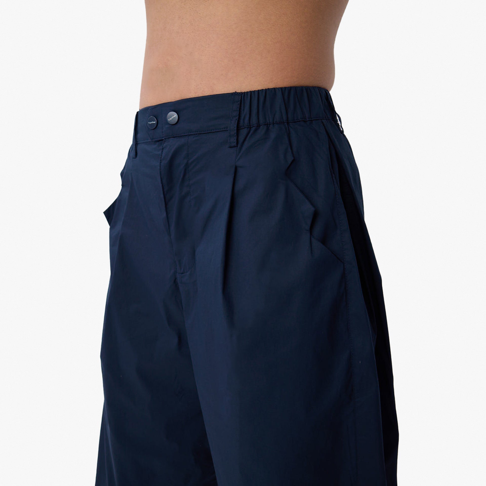 Navy Classic Pants From Triple Four