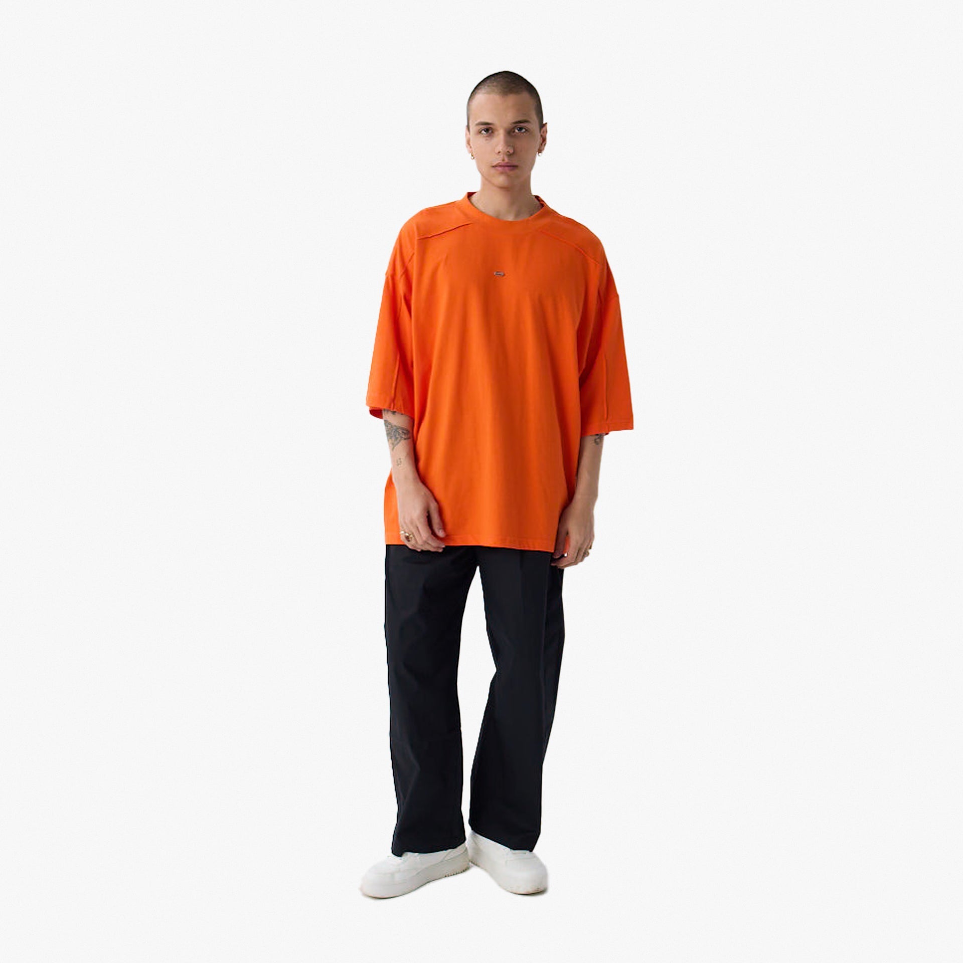 Orange Oversized T-shirt From Triple Four