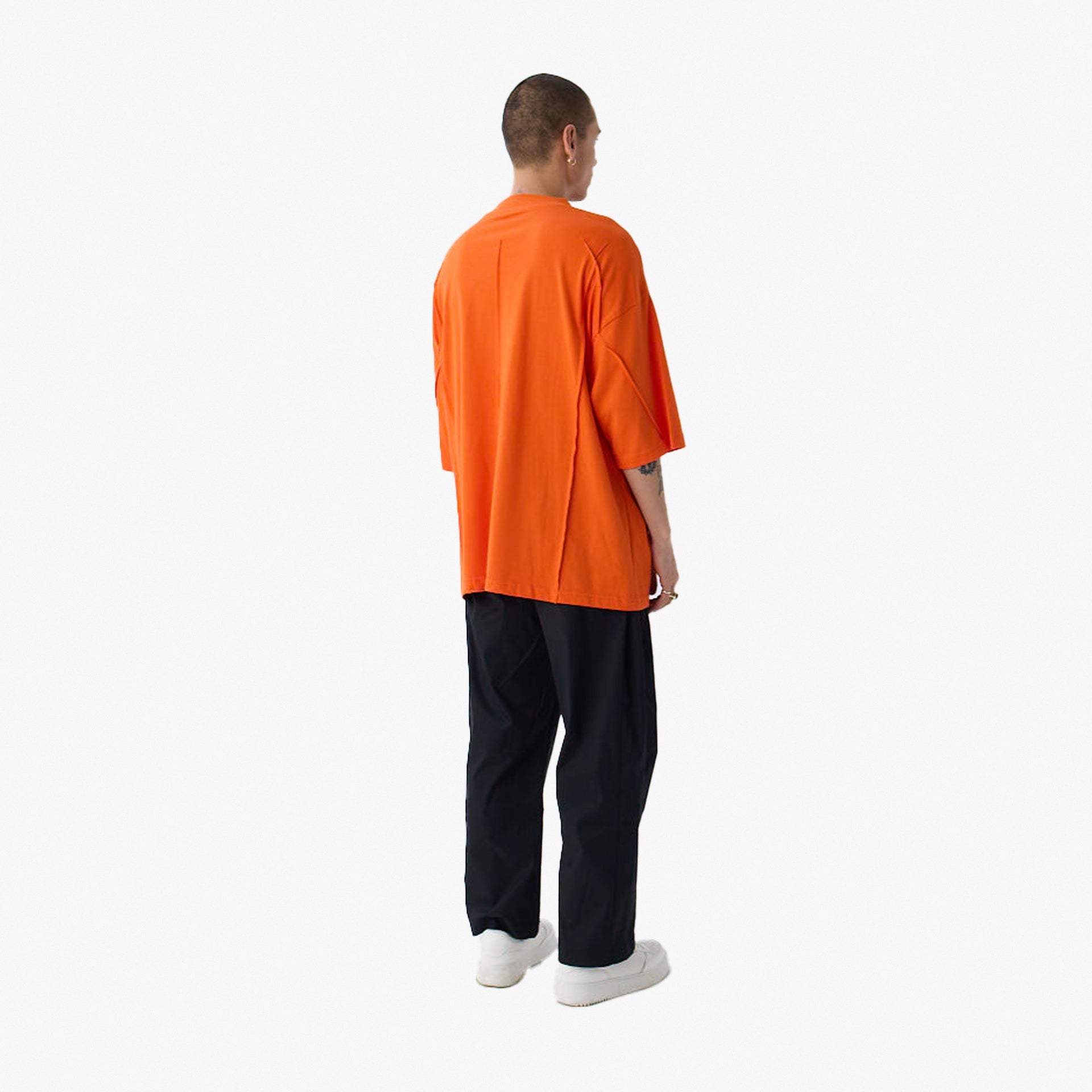 Orange Oversized T-shirt From Triple Four