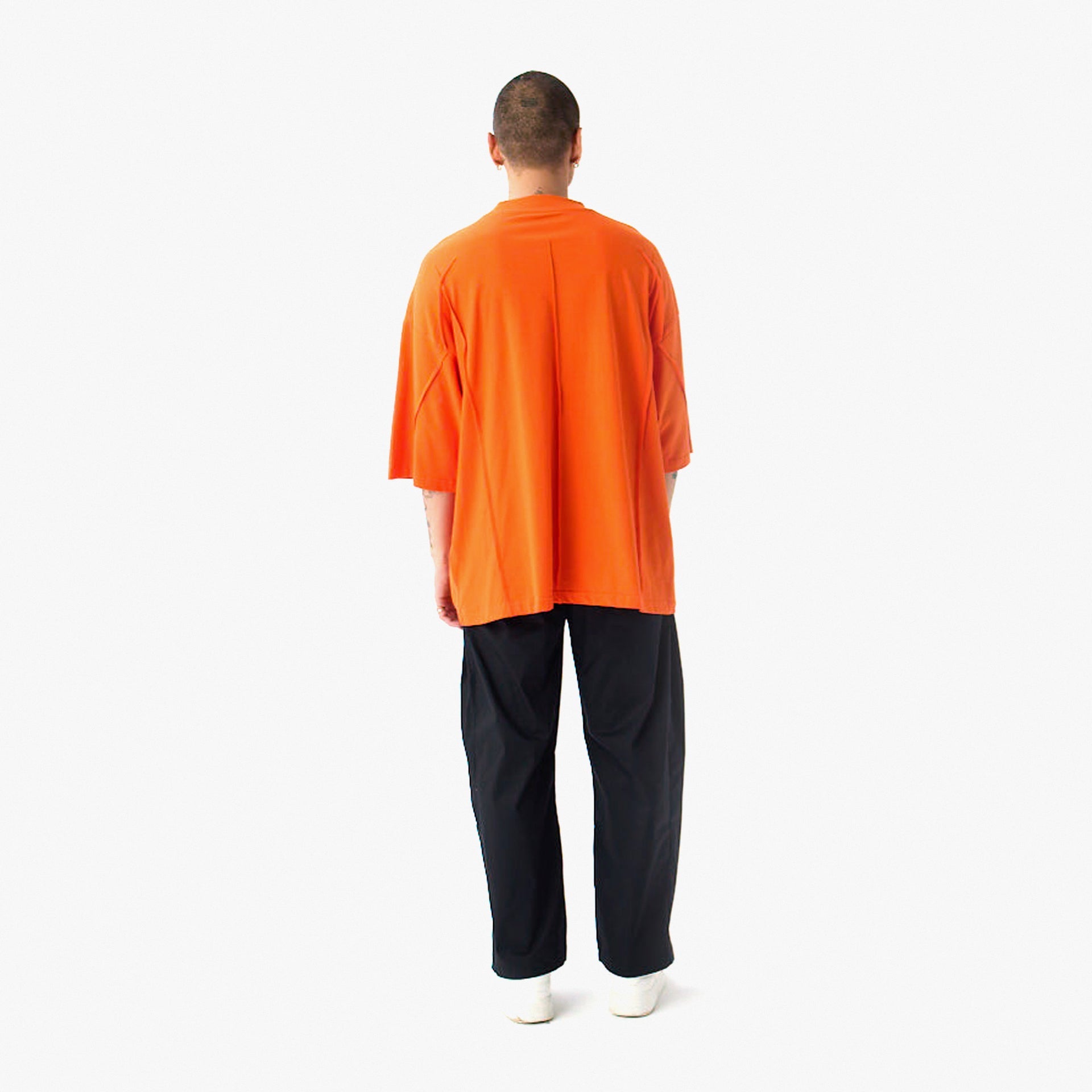 Orange Oversized T-shirt From Triple Four