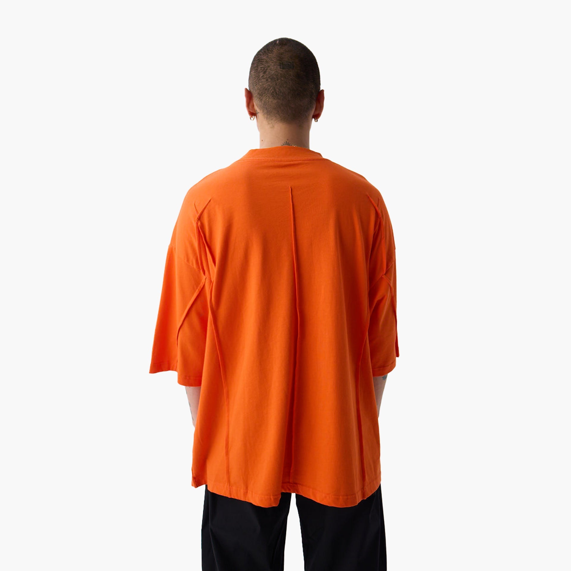 Orange Oversized T-shirt From Triple Four