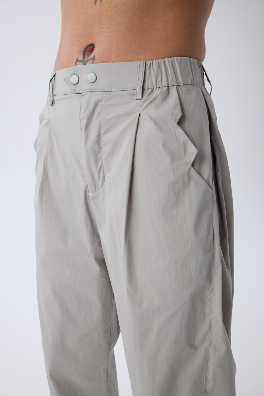 Light Gray Classic Pants From Triple Four