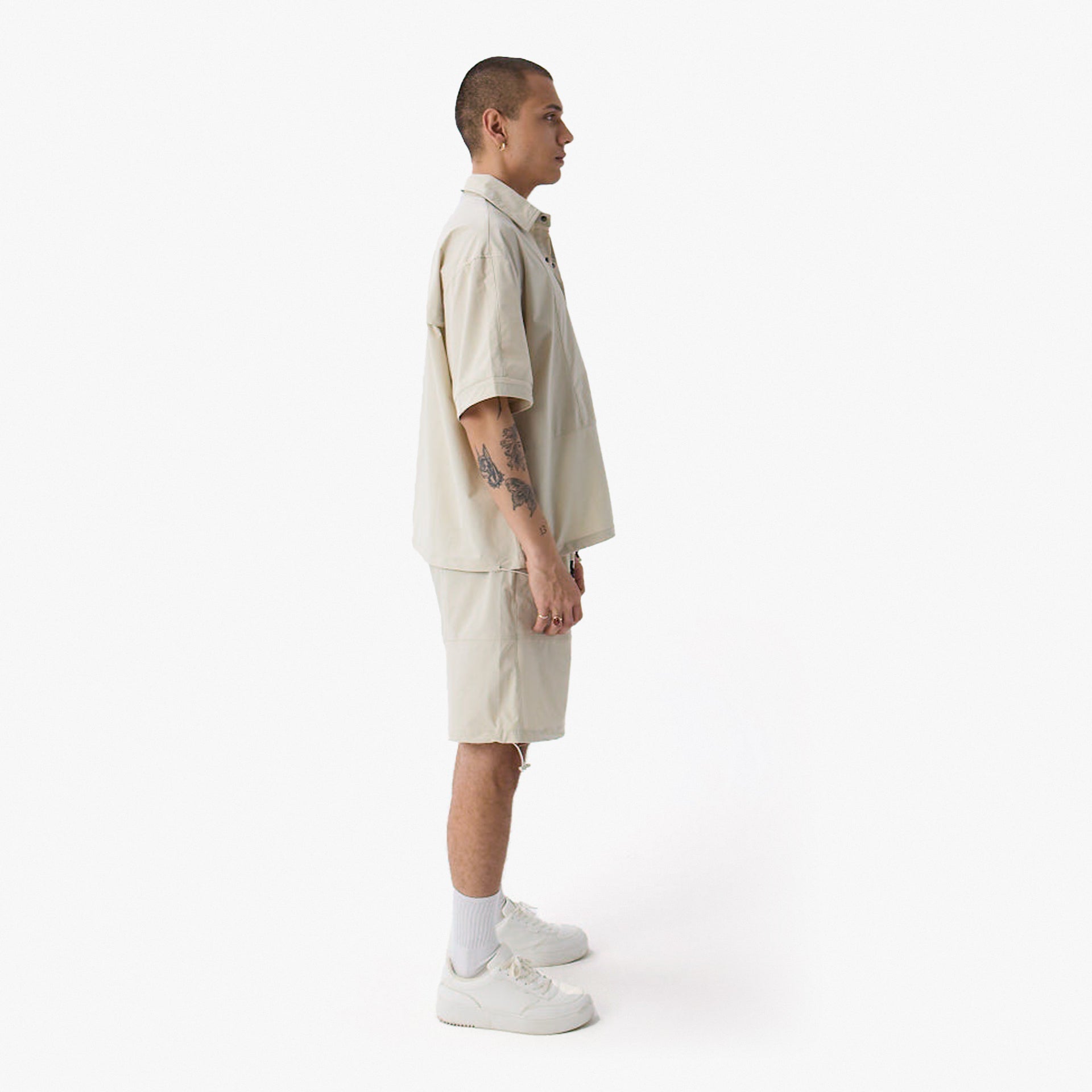 Beige Tracksuit From Triple Four