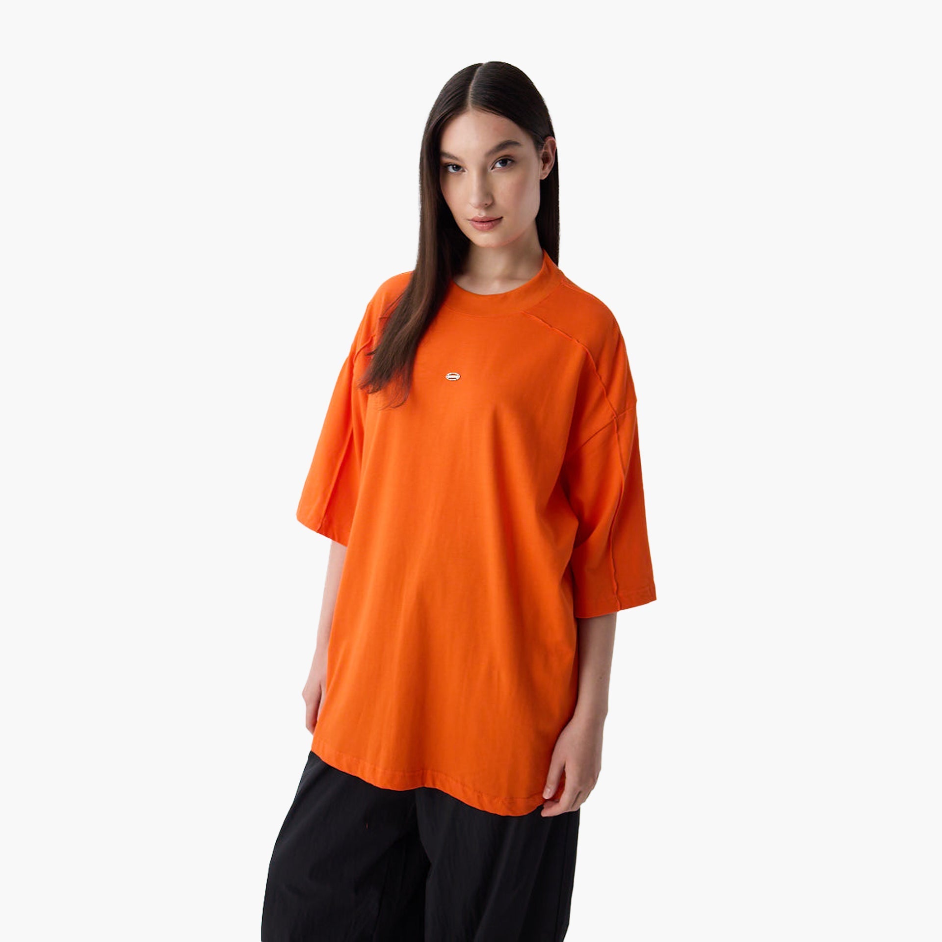 Orange Oversized T-shirt From Triple Four