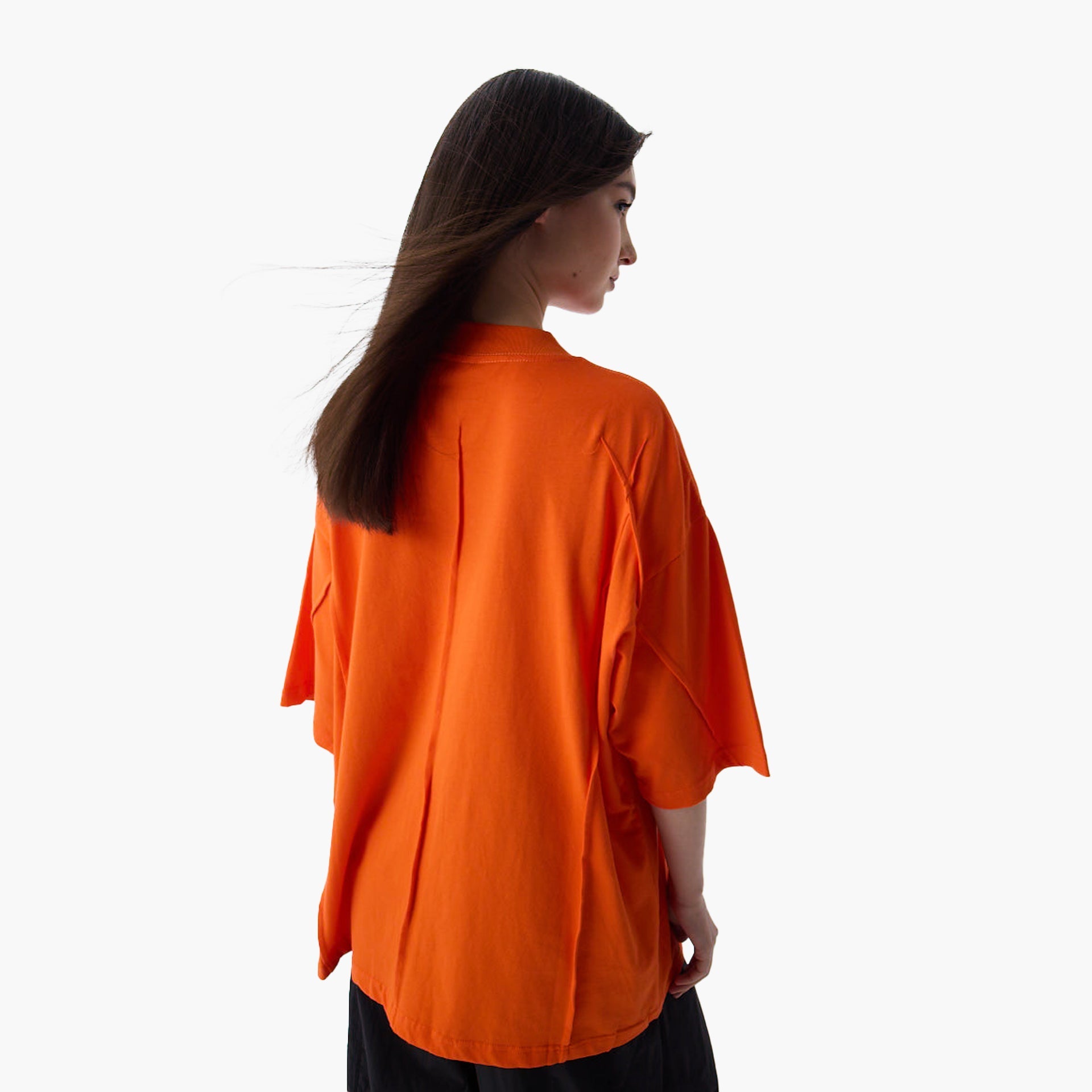 Orange Oversized T-shirt From Triple Four