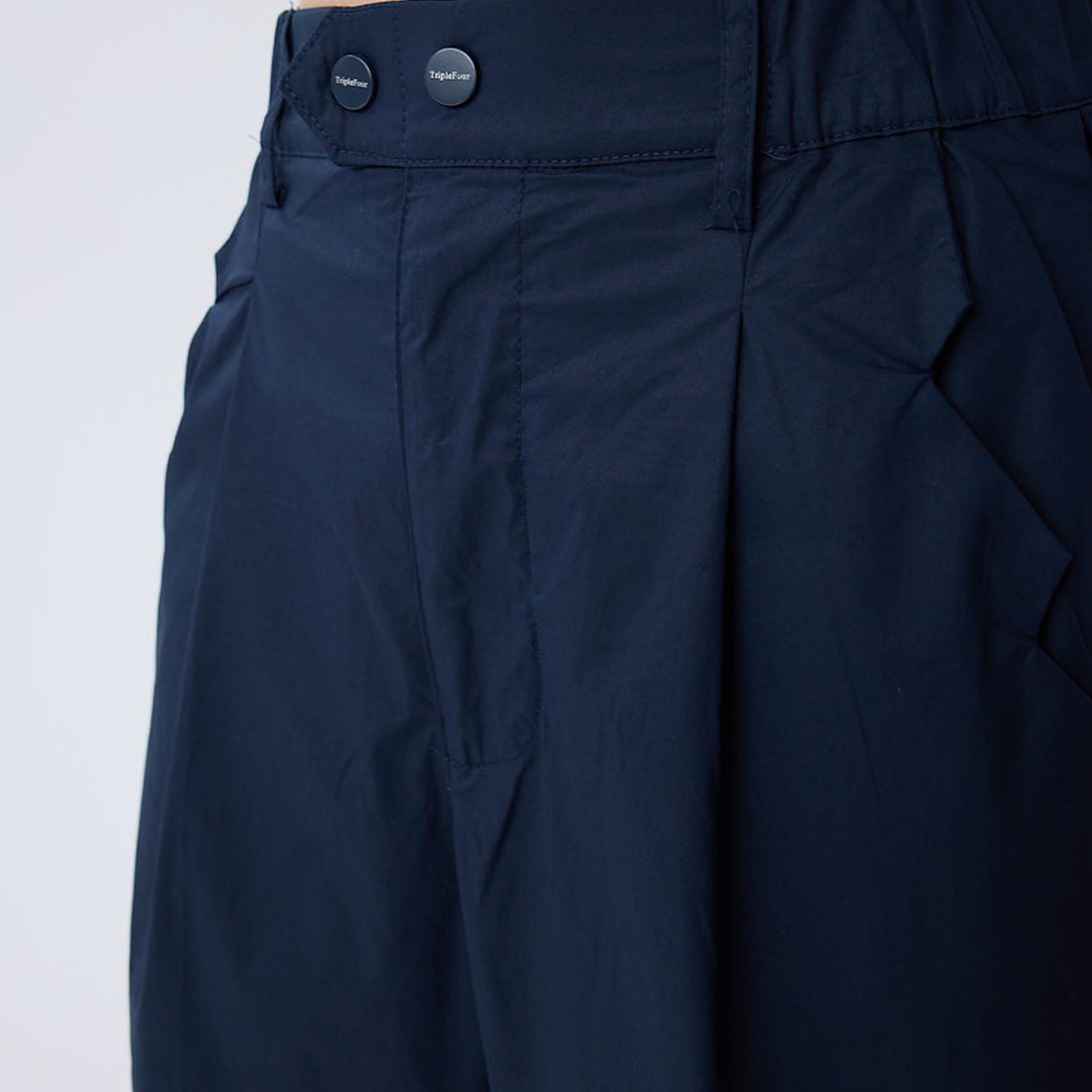 Navy Classic Pants From Triple Four