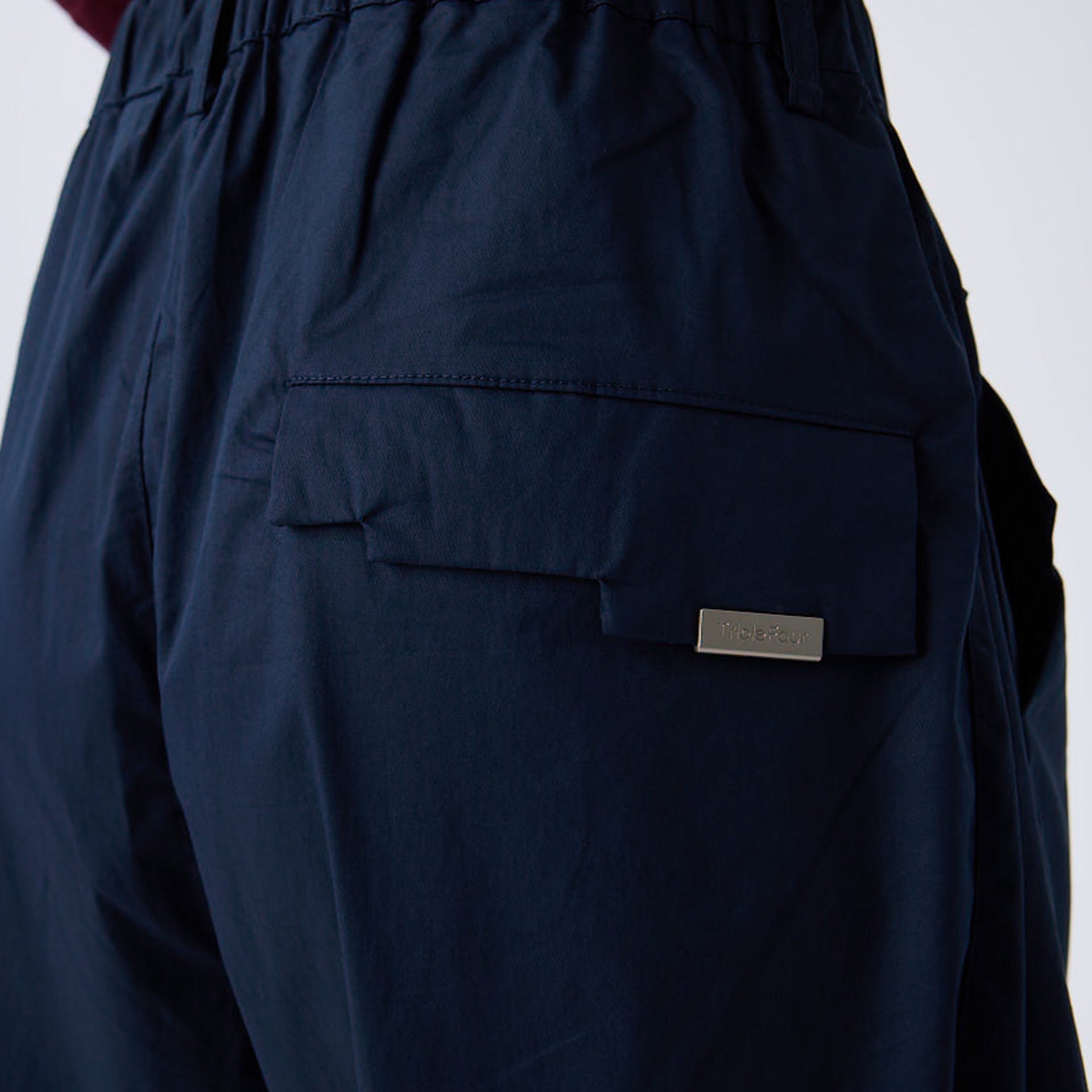 Navy Classic Pants From Triple Four