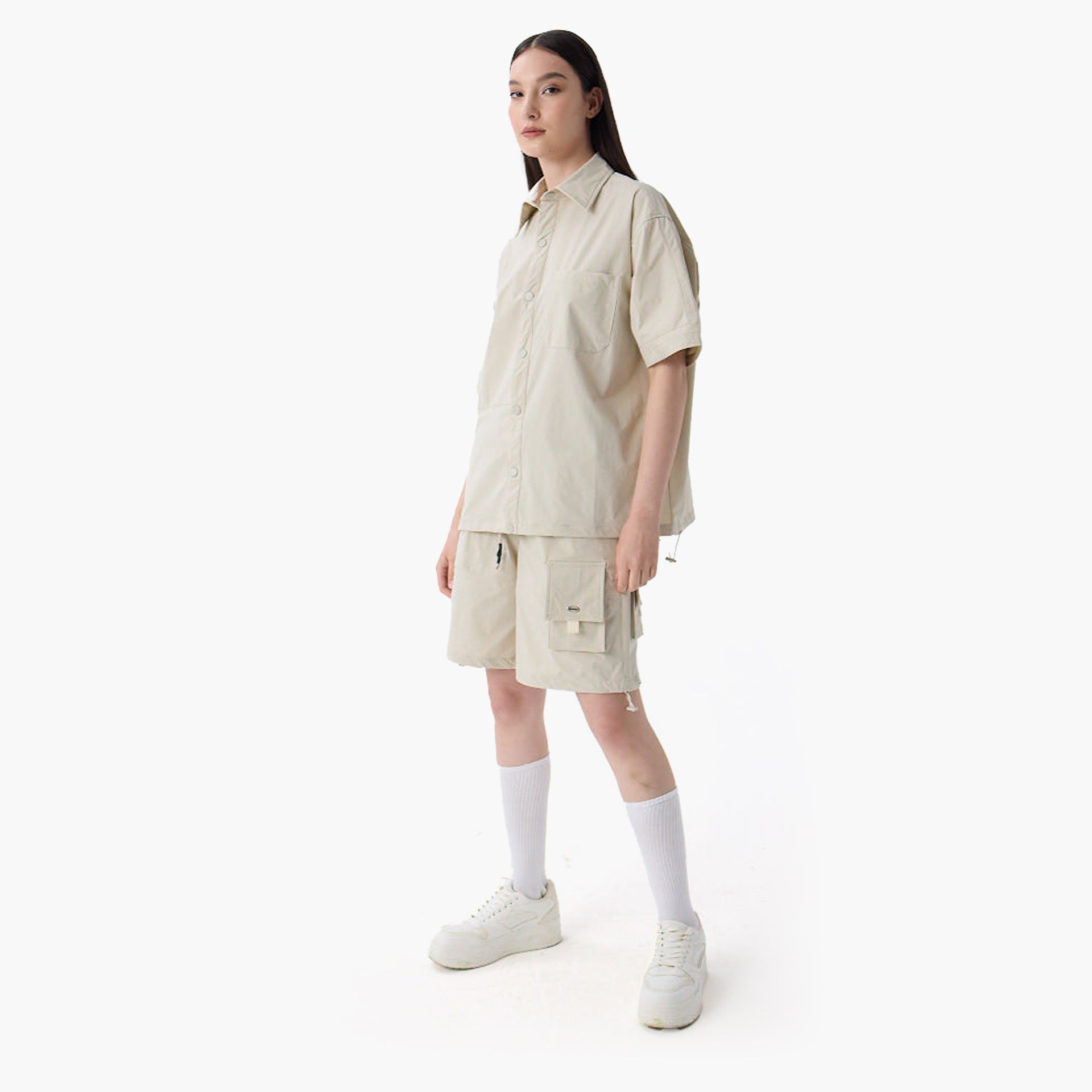 Beige Tracksuit From Triple Four