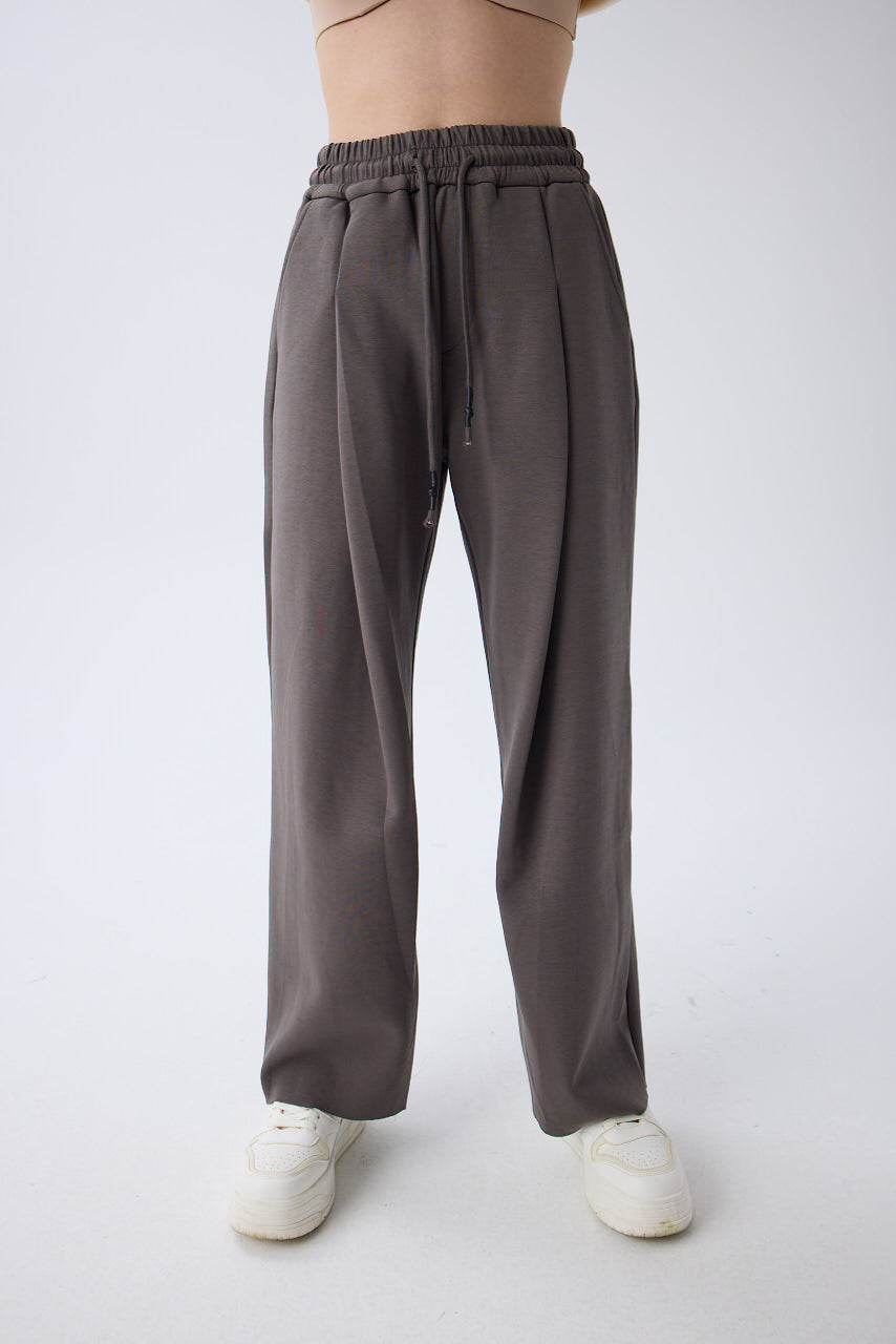 Dark Gray Sweatpants From Triple Four