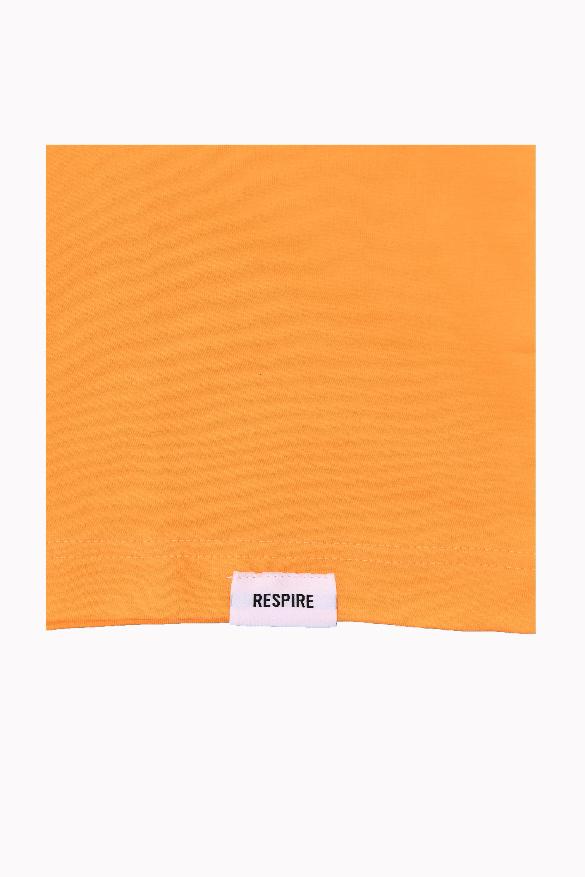 Men Orange Plain T-Shirt by WECRE8