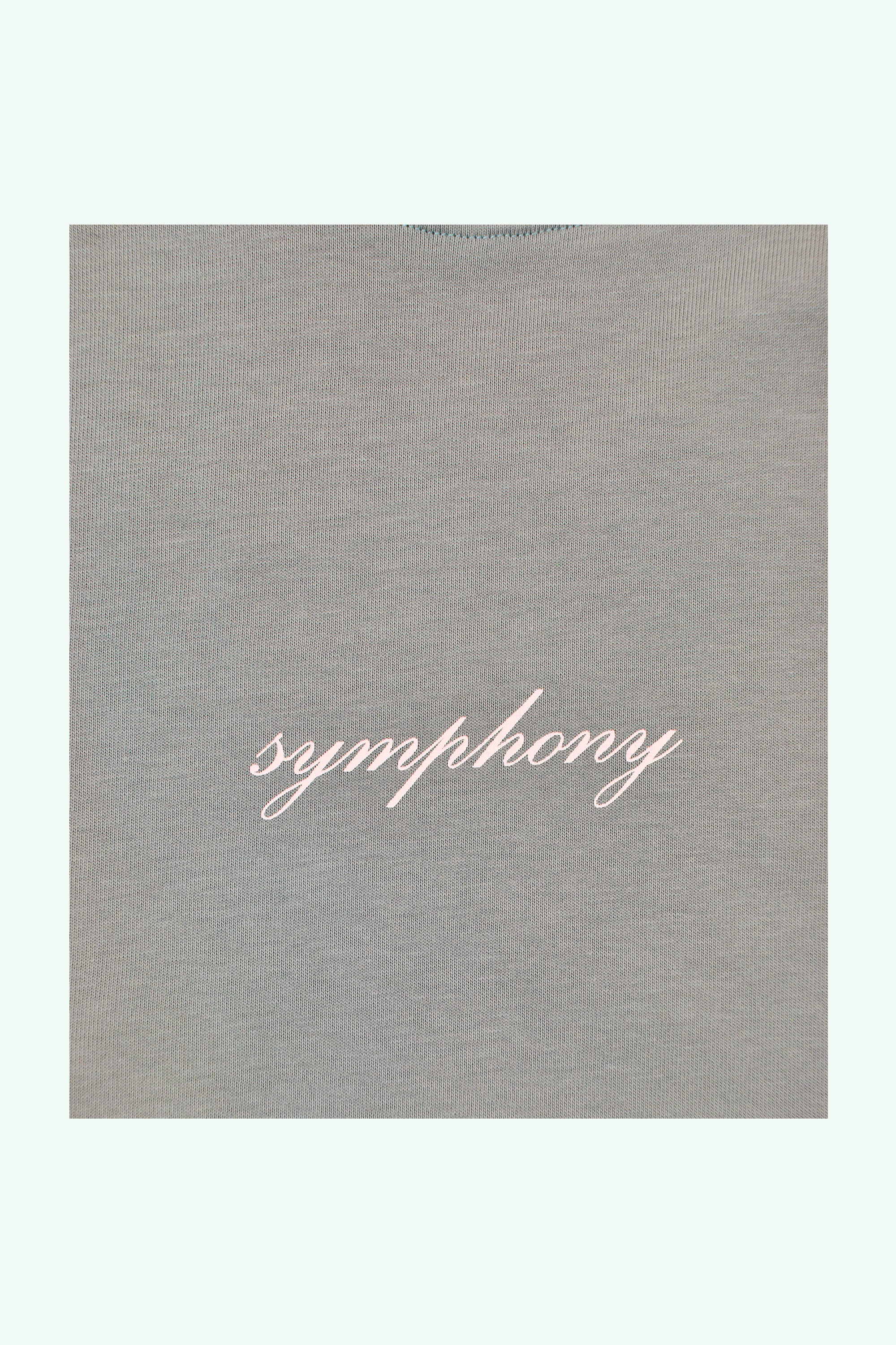 Men Grey "Symphony" T-shirt by WECRE8