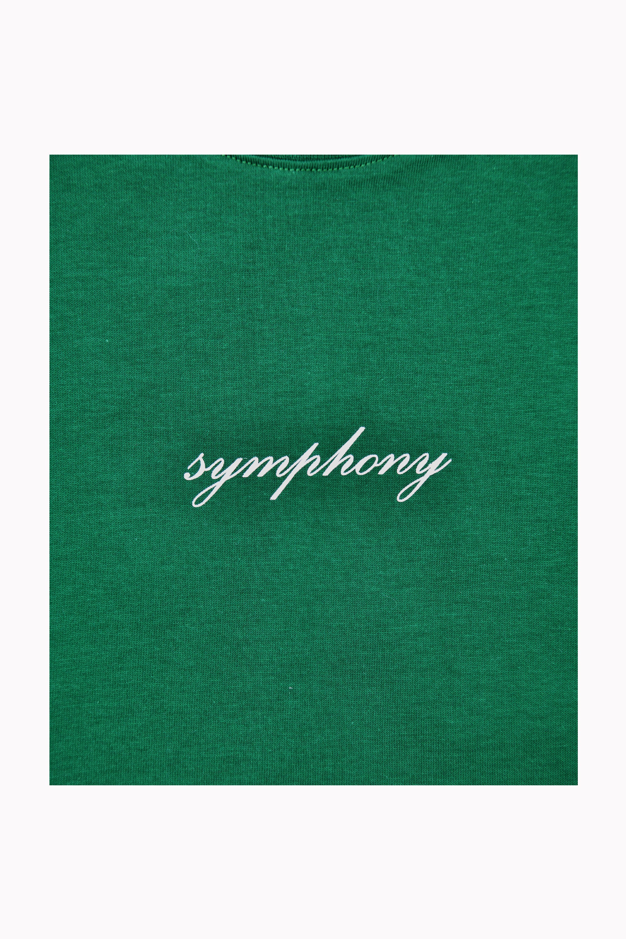 Men Green "Symphony" T-shirt by WECRE8