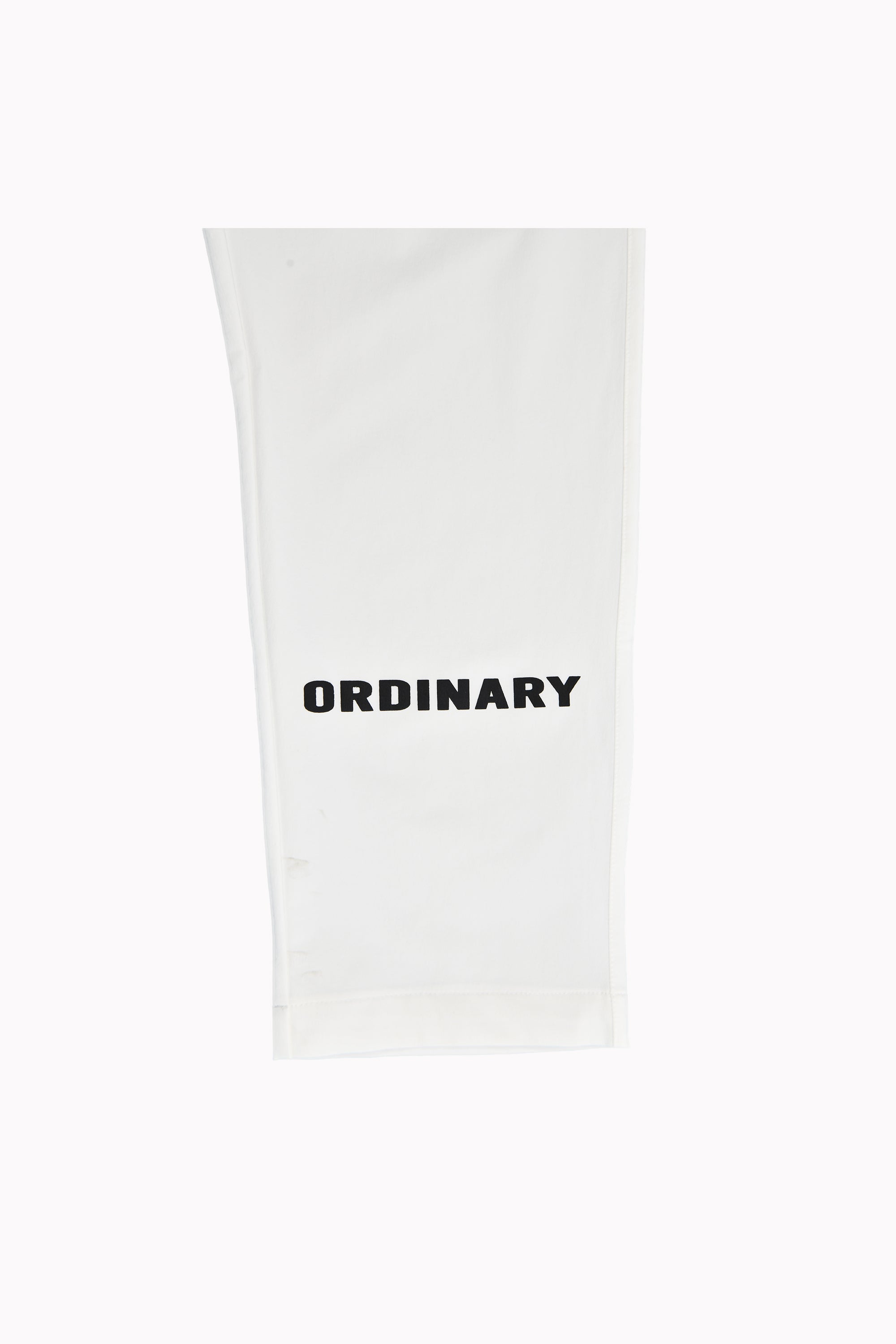 White Elastic Sweatpants by Ordinary Clothes