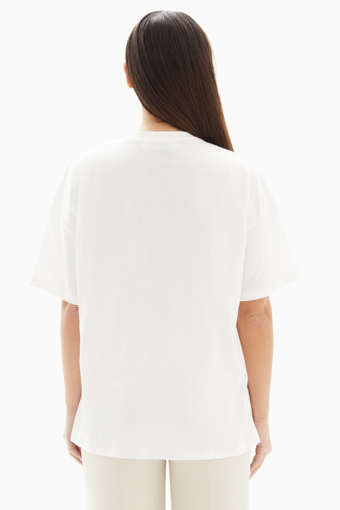 White Bow Printed T-shirt By WECRE8