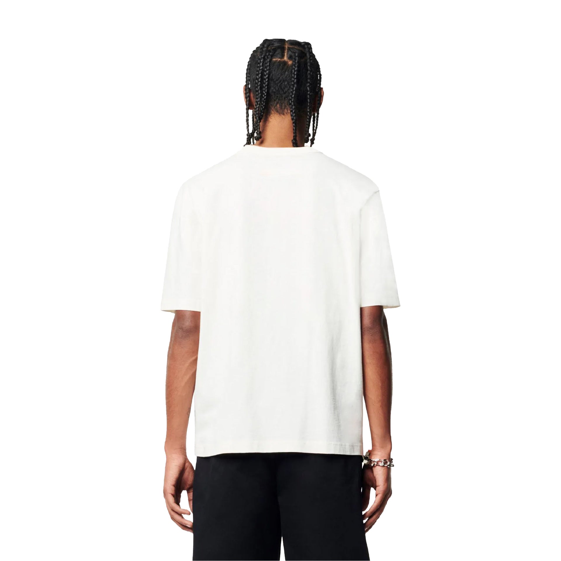 White T-shirt With a Front Logo From I'm West