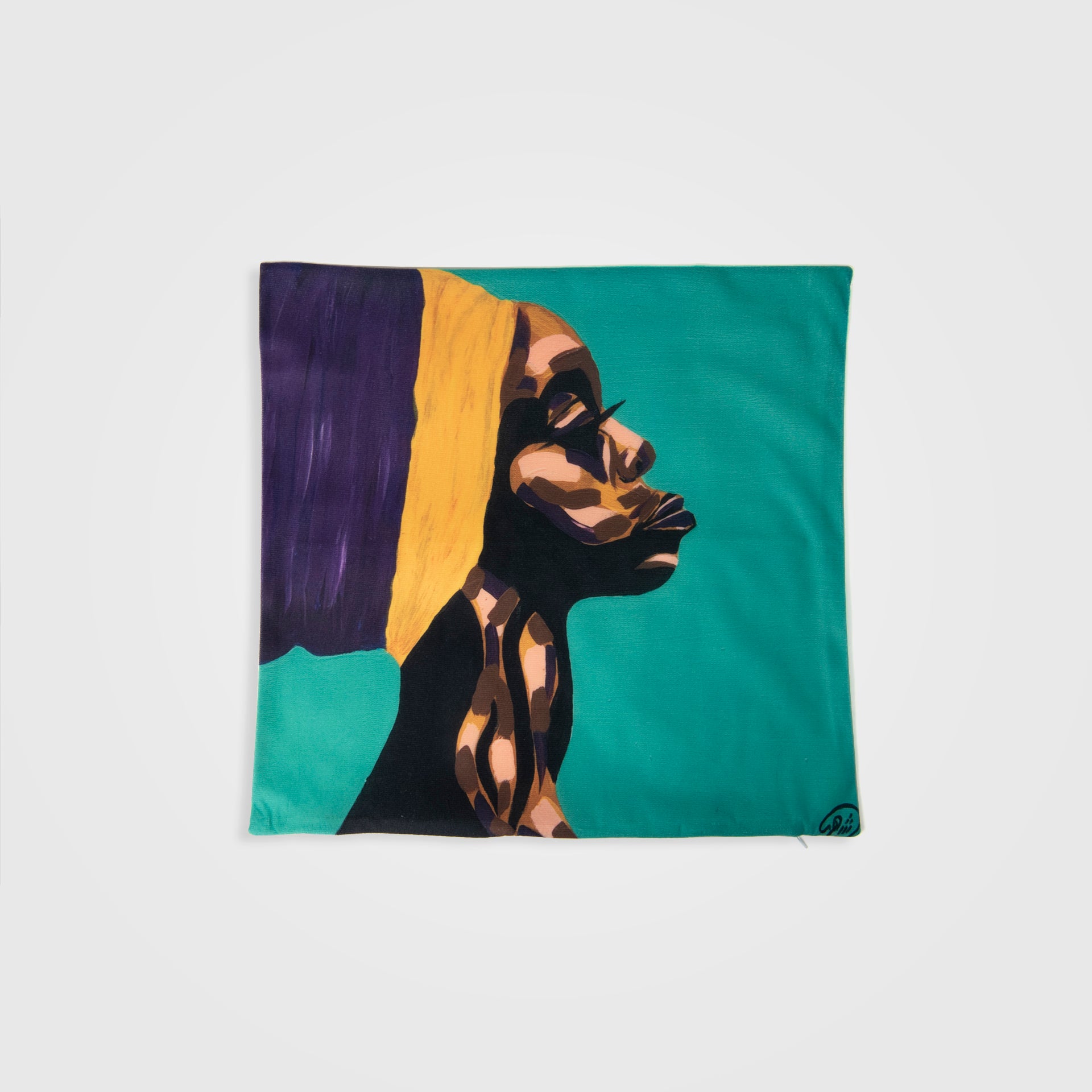 African Cushion Cover By Shahd Gallery - WECRE8