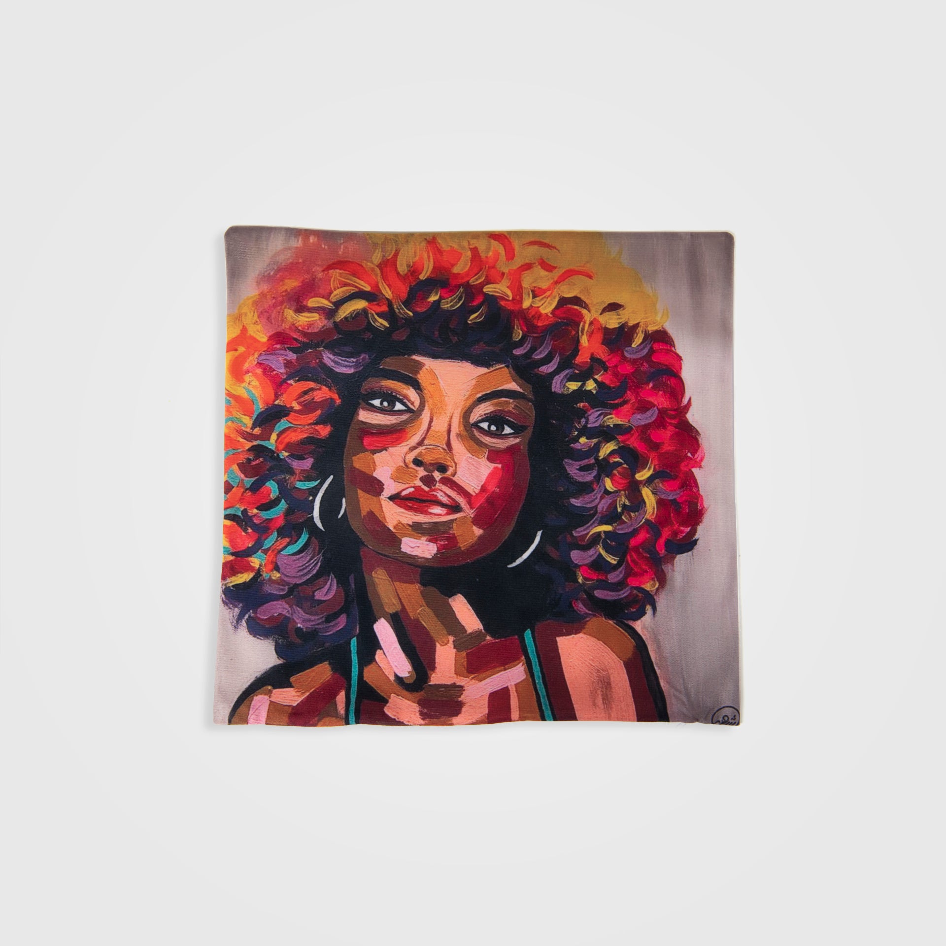 Afro Cushion Cover By Shahd Gallery - WECRE8