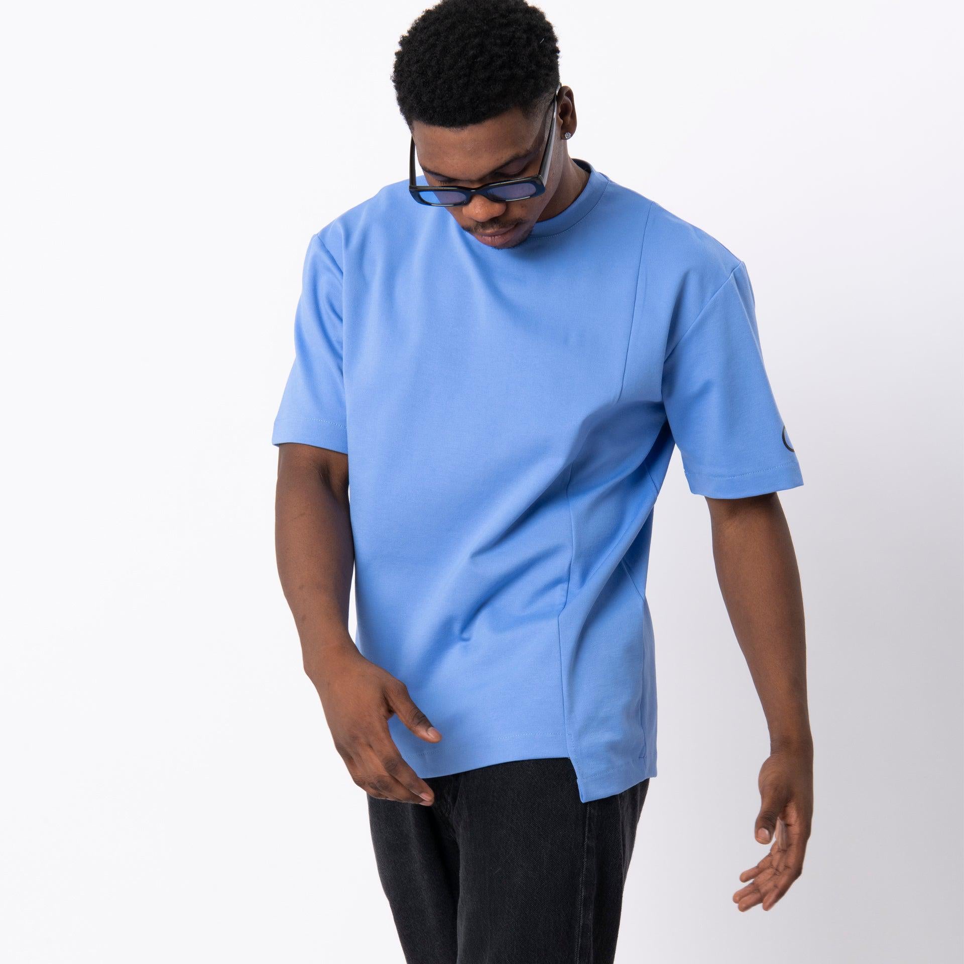 Baby Blue Classic Design T-Shirt From Cono - WECRE8