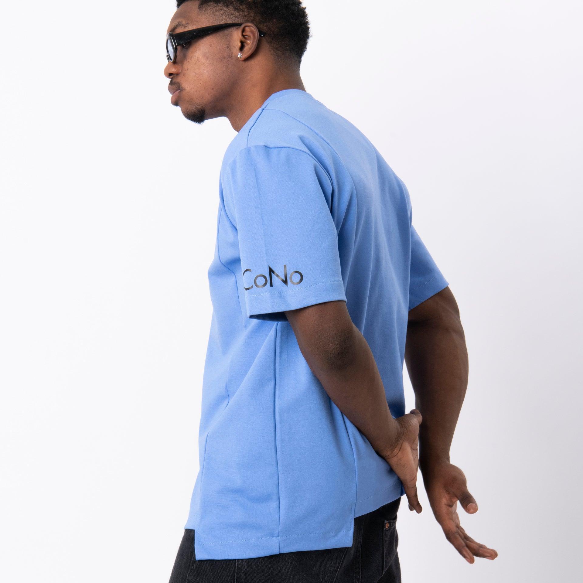 Baby Blue Classic Design T-Shirt From Cono - WECRE8