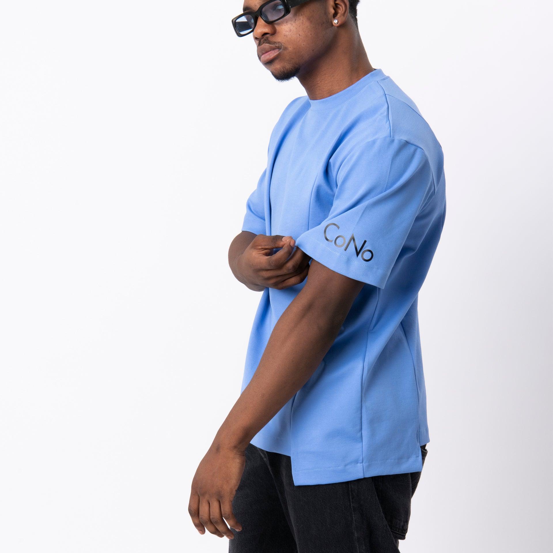 Baby Blue Classic Design T-Shirt From Cono - WECRE8