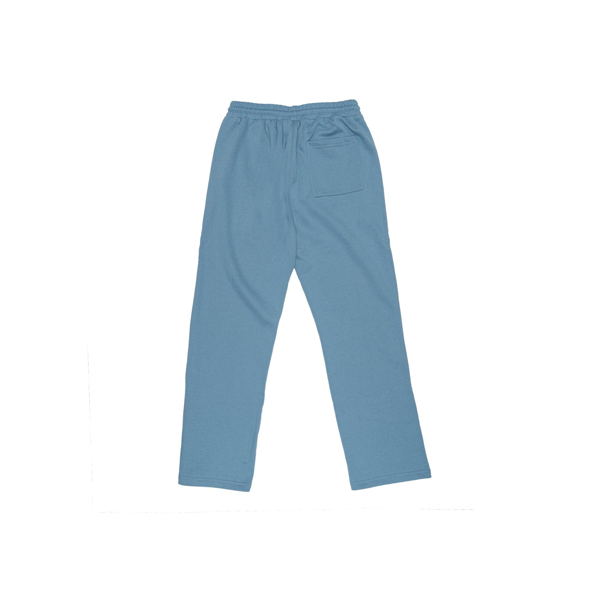 Baby Blue Cotton Sweatpants by Brandtionary - WECRE8