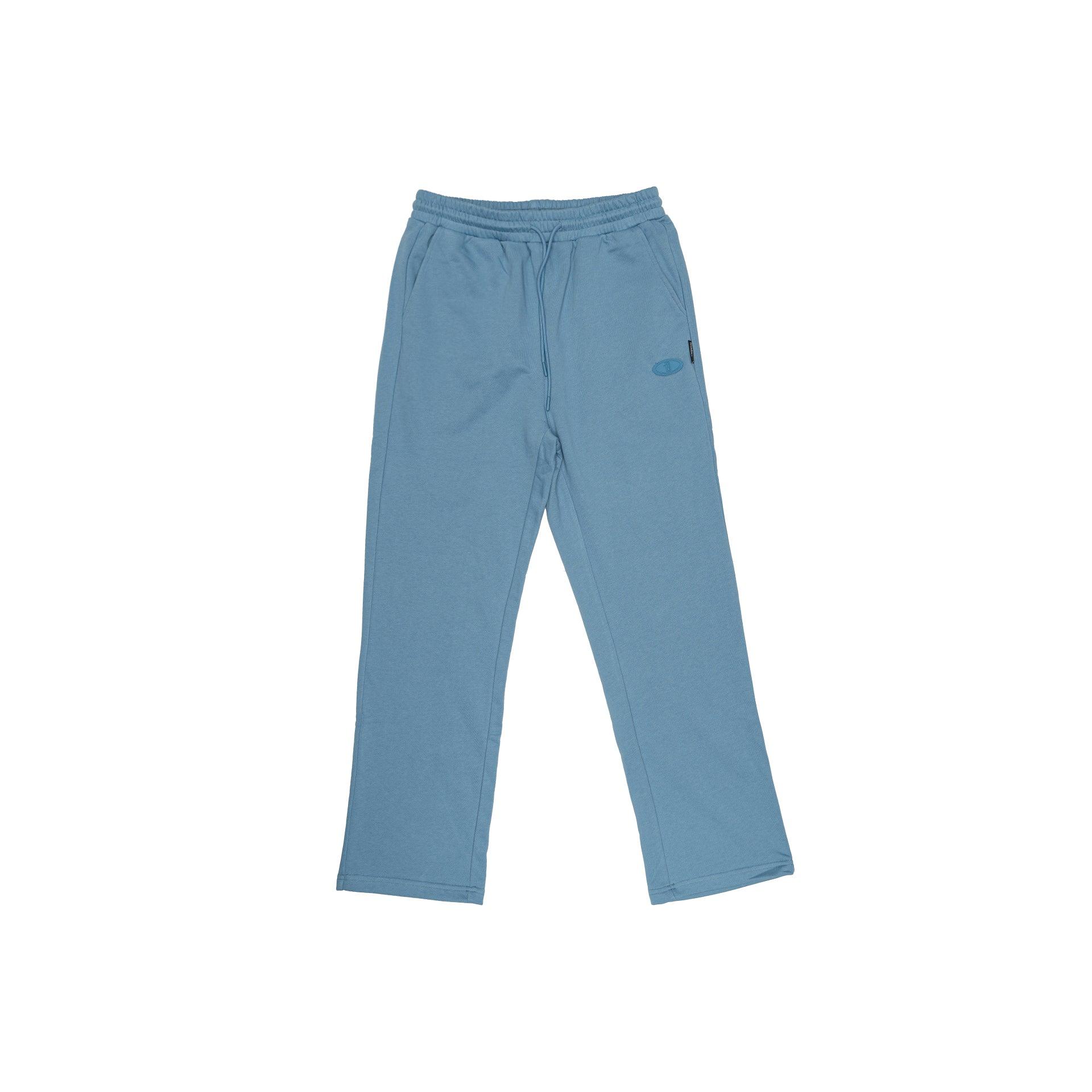 Baby Blue Cotton Sweatpants by Brandtionary - WECRE8