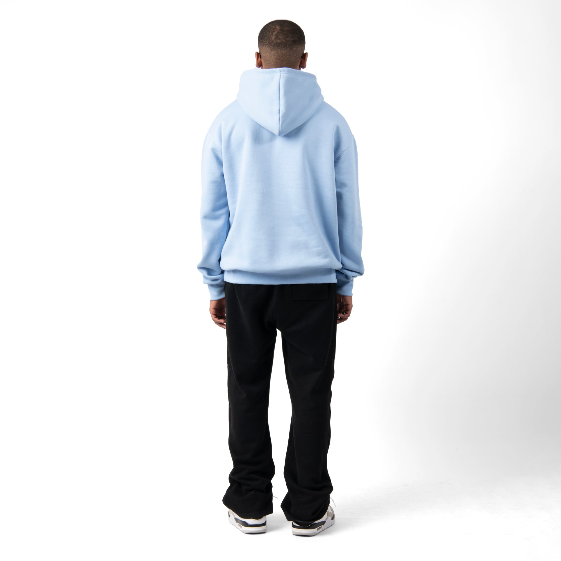 Baby Blue Overthinking Hoodie From The Great Tshirt - WECRE8