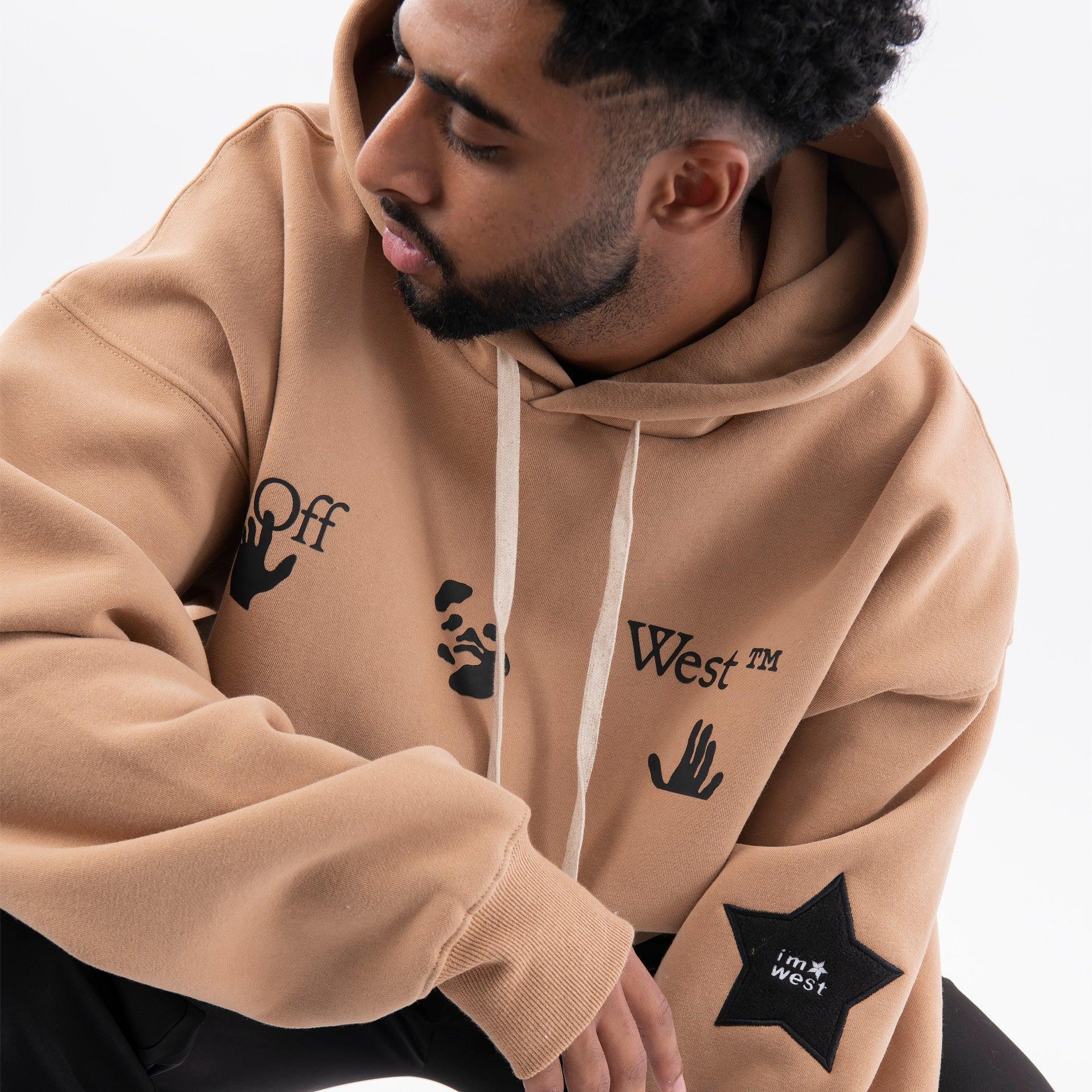 Beige Fake Hoodie From I'm West - WECRE8