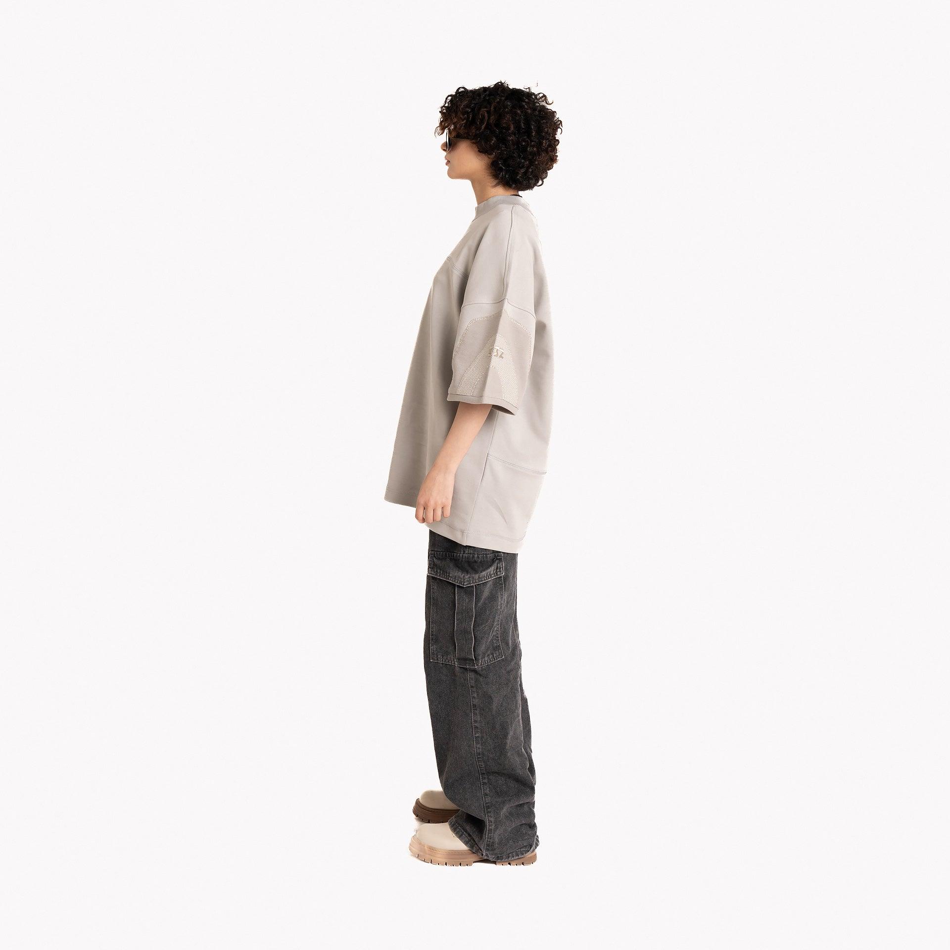 Beige Oversize T-shirt By S32 - WECRE8