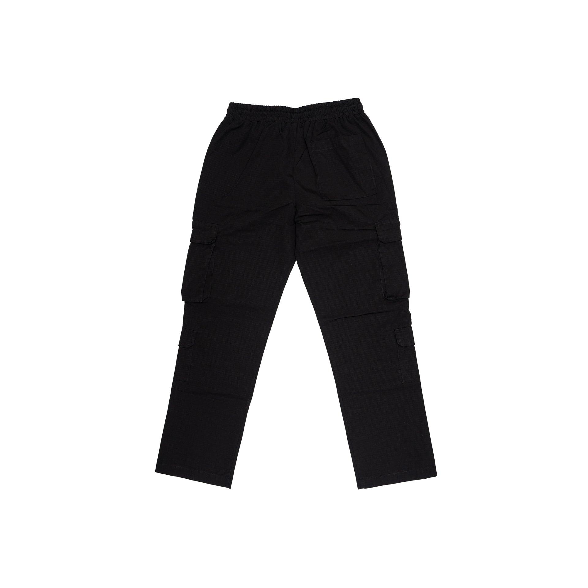 Black Cargo Pants by Brandtionary - WECRE8