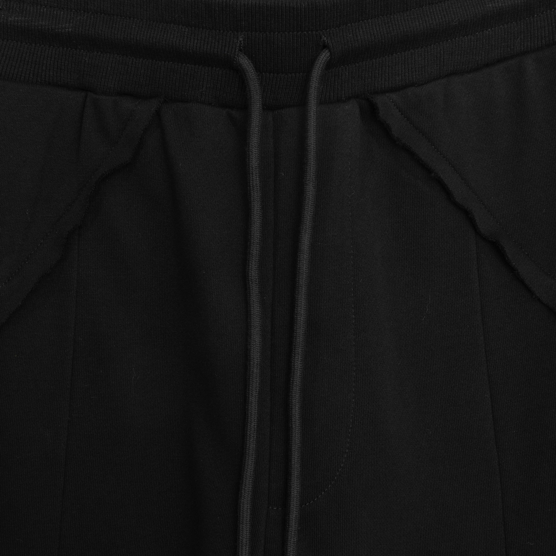 Black cotton flared trousers From Invert - WECRE8