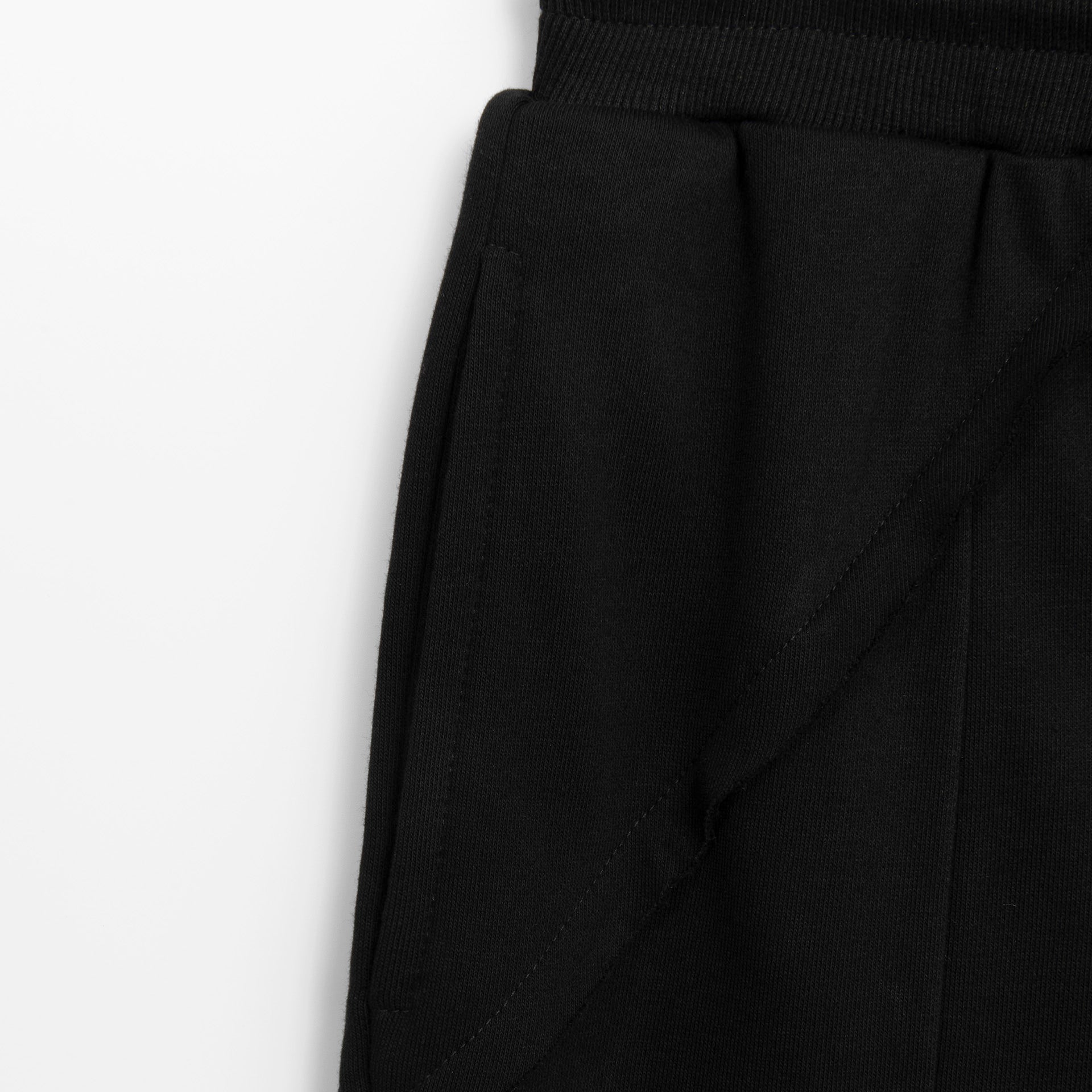 Black cotton flared trousers From Invert - WECRE8