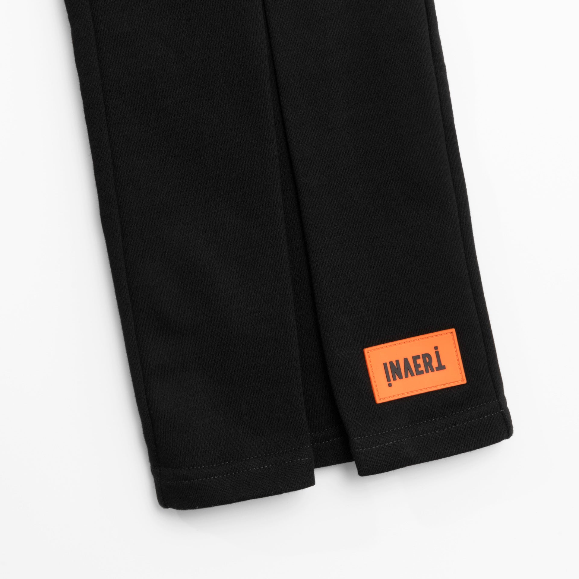 Black cotton flared trousers From Invert - WECRE8