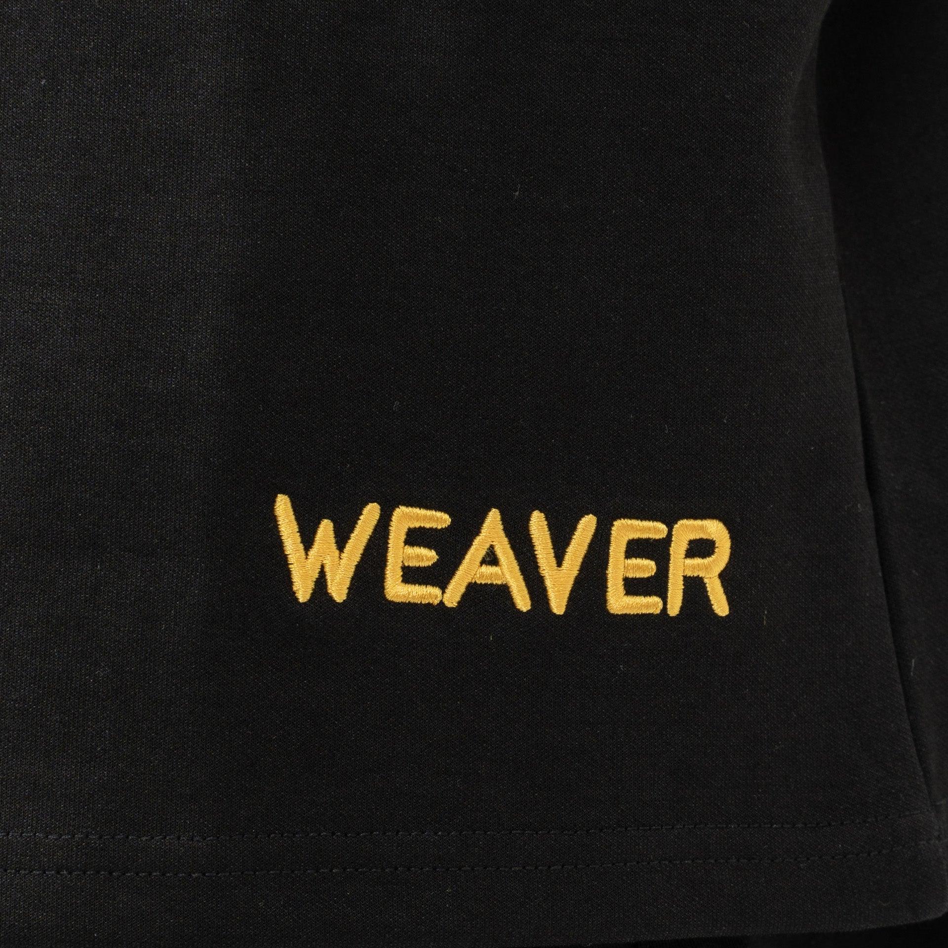 Black Cotton T-shirt Vest By Weaver Design - WECRE8