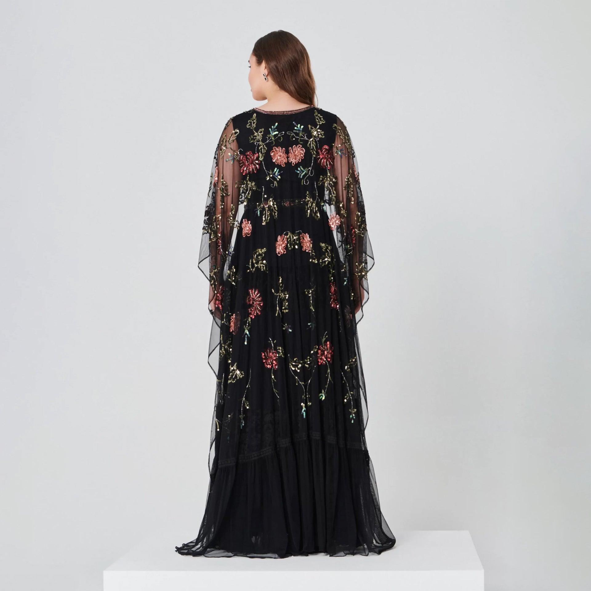 Black Embroidery Dress From Shalky - WECRE8