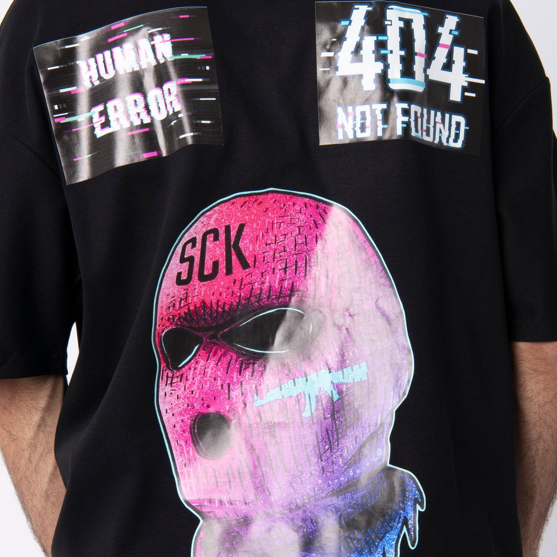 Black Error not found T-shirt From Cono - WECRE8