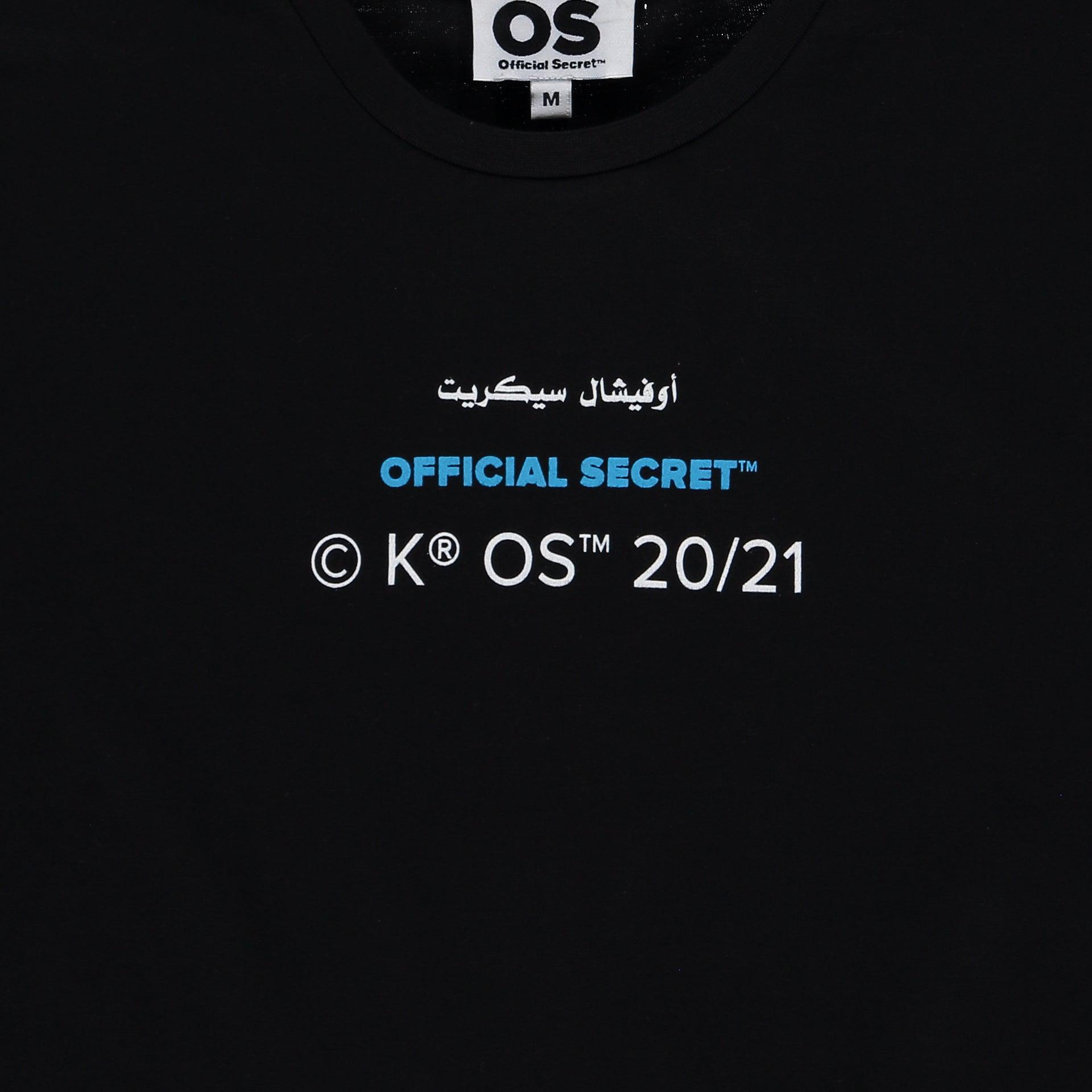 Black Falcon 100% Cotton T-Shirt From Official Secret - WECRE8