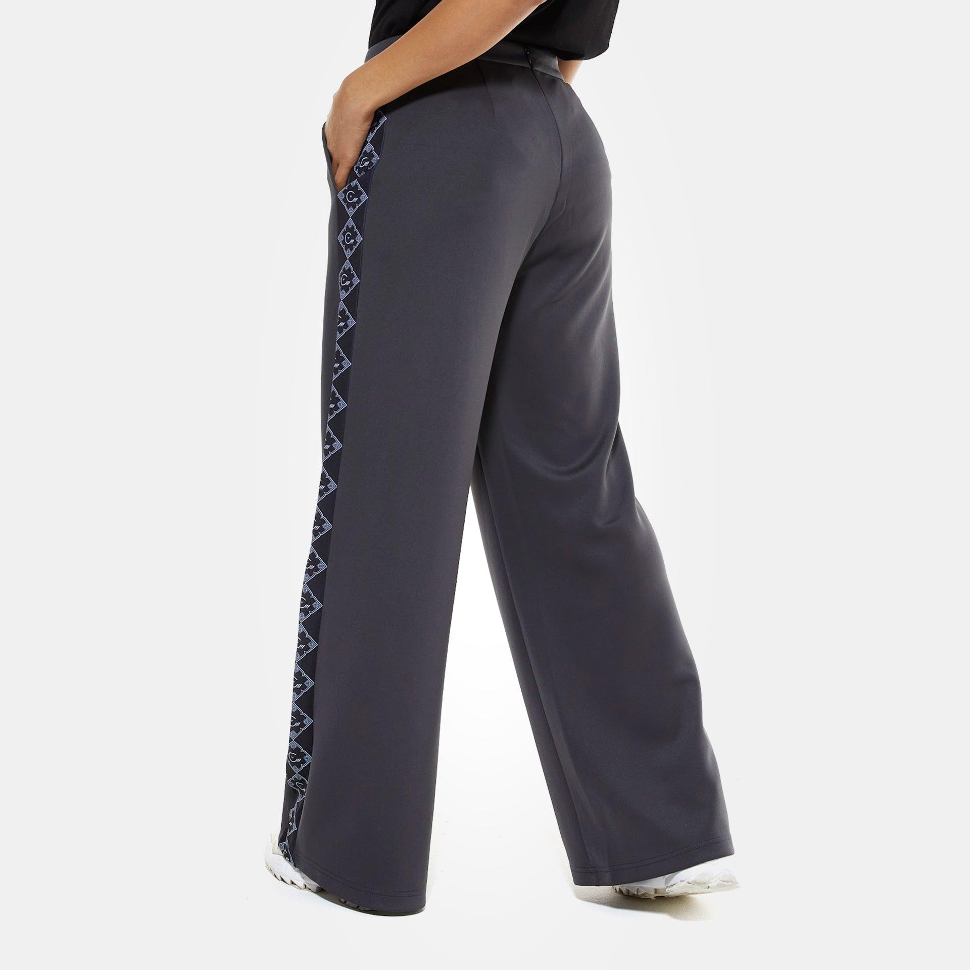 BLACK HIGH WAIST TROUSERS FROM HOUSE OF CENMAR - WECRE8