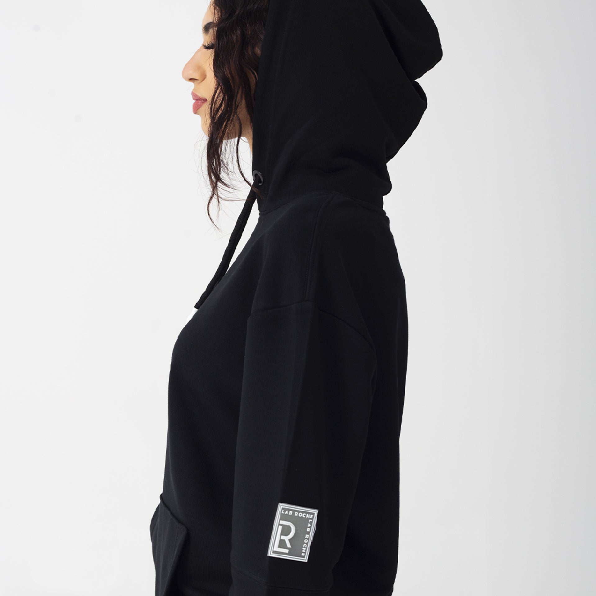 Black Hoodie From Lab Roche - WECRE8