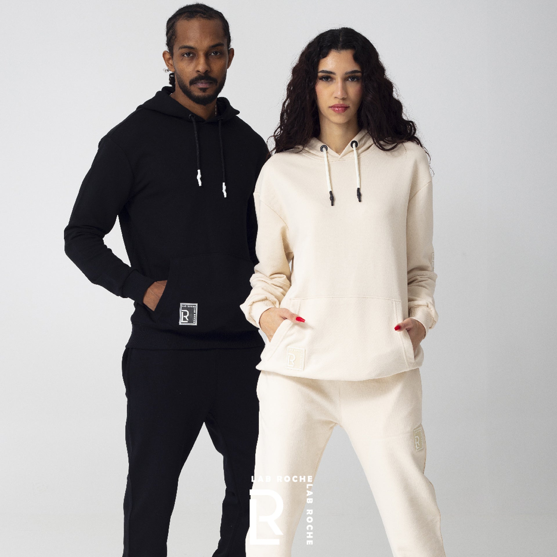 Black Hoodie From Lab Roche - WECRE8